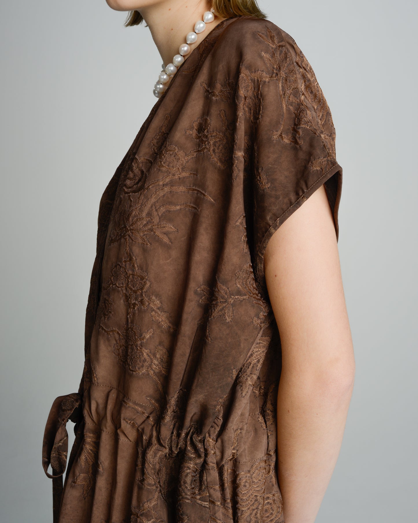 Brown Rose Acre Dress