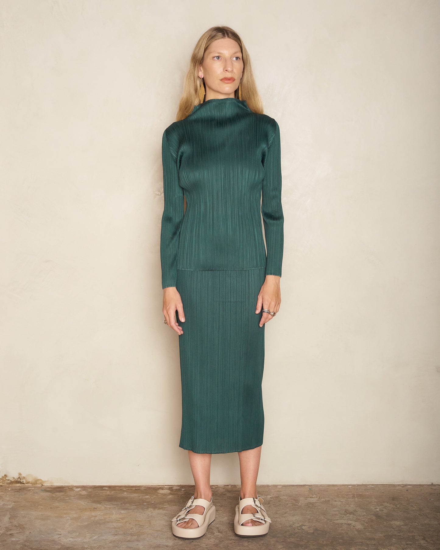 Dark Green Classic Skirt