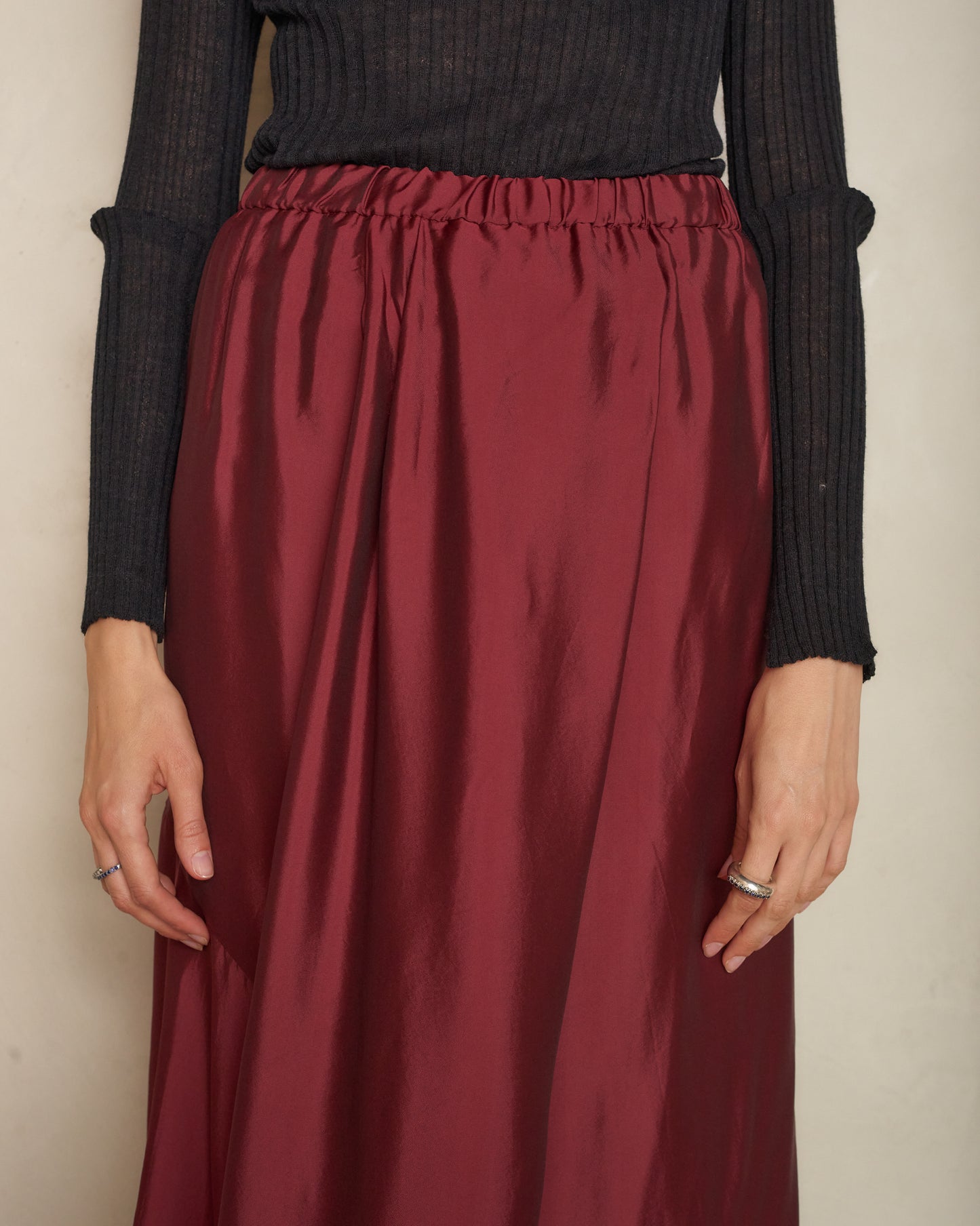Dark Ruby Sonam Skirt