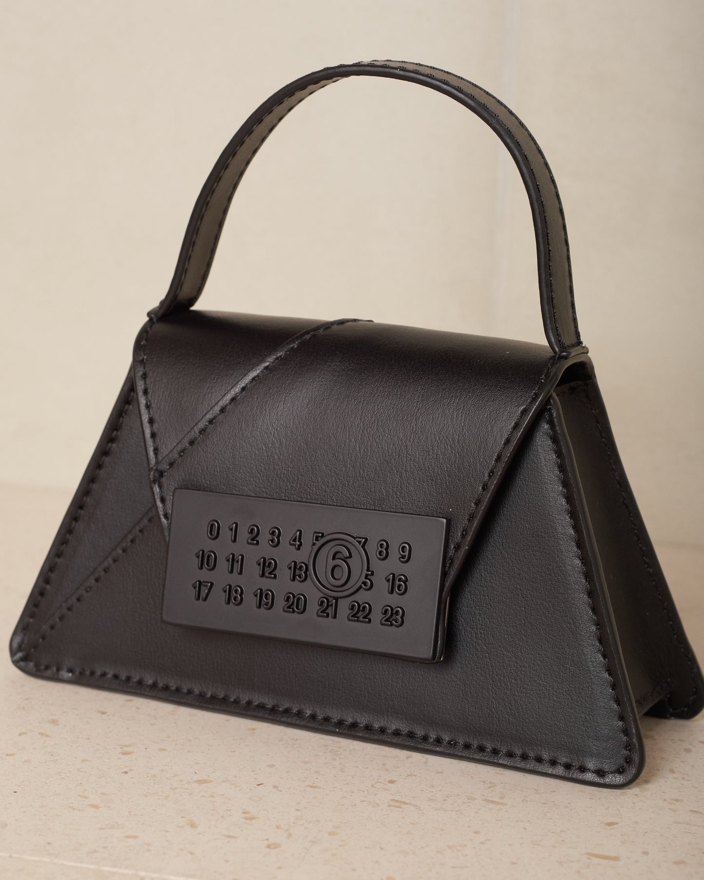 Black Numeric Mini Bag