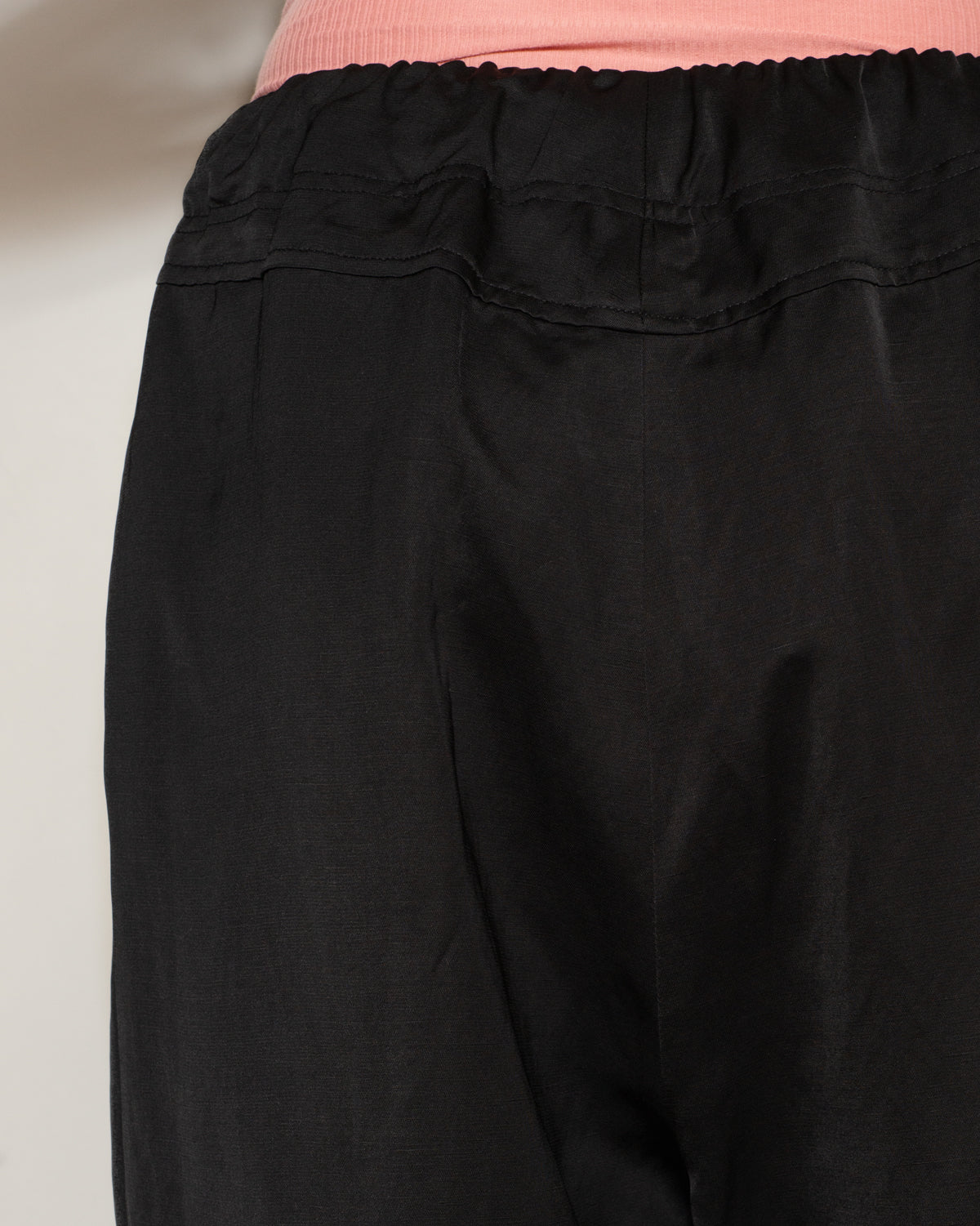 Black Pahur Sarouel Pants