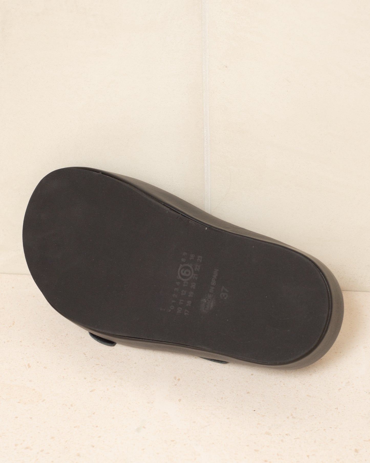 Black Buckle Sandal