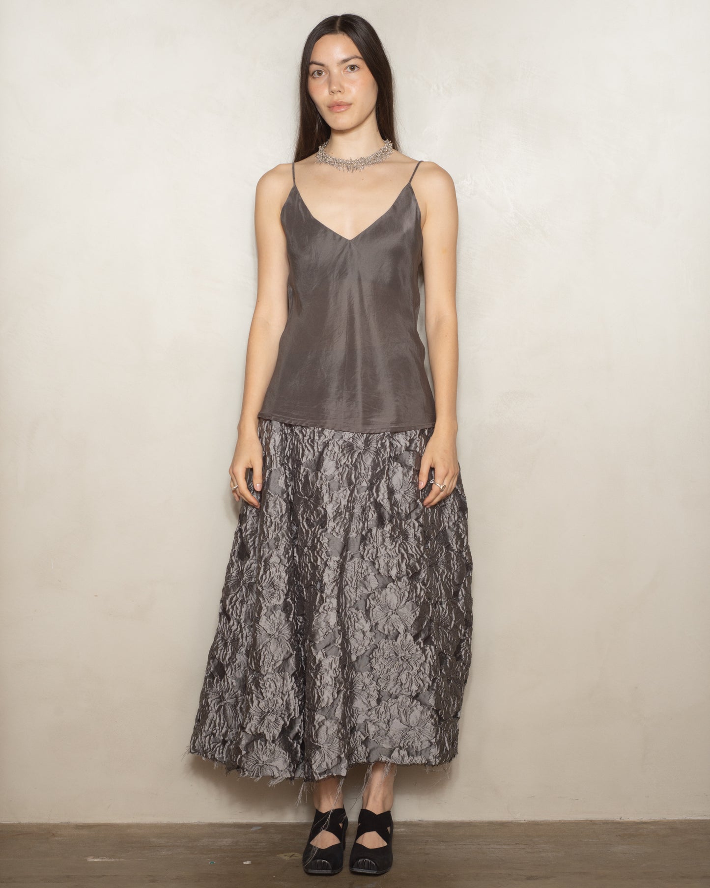 Bronze Silk Camisole