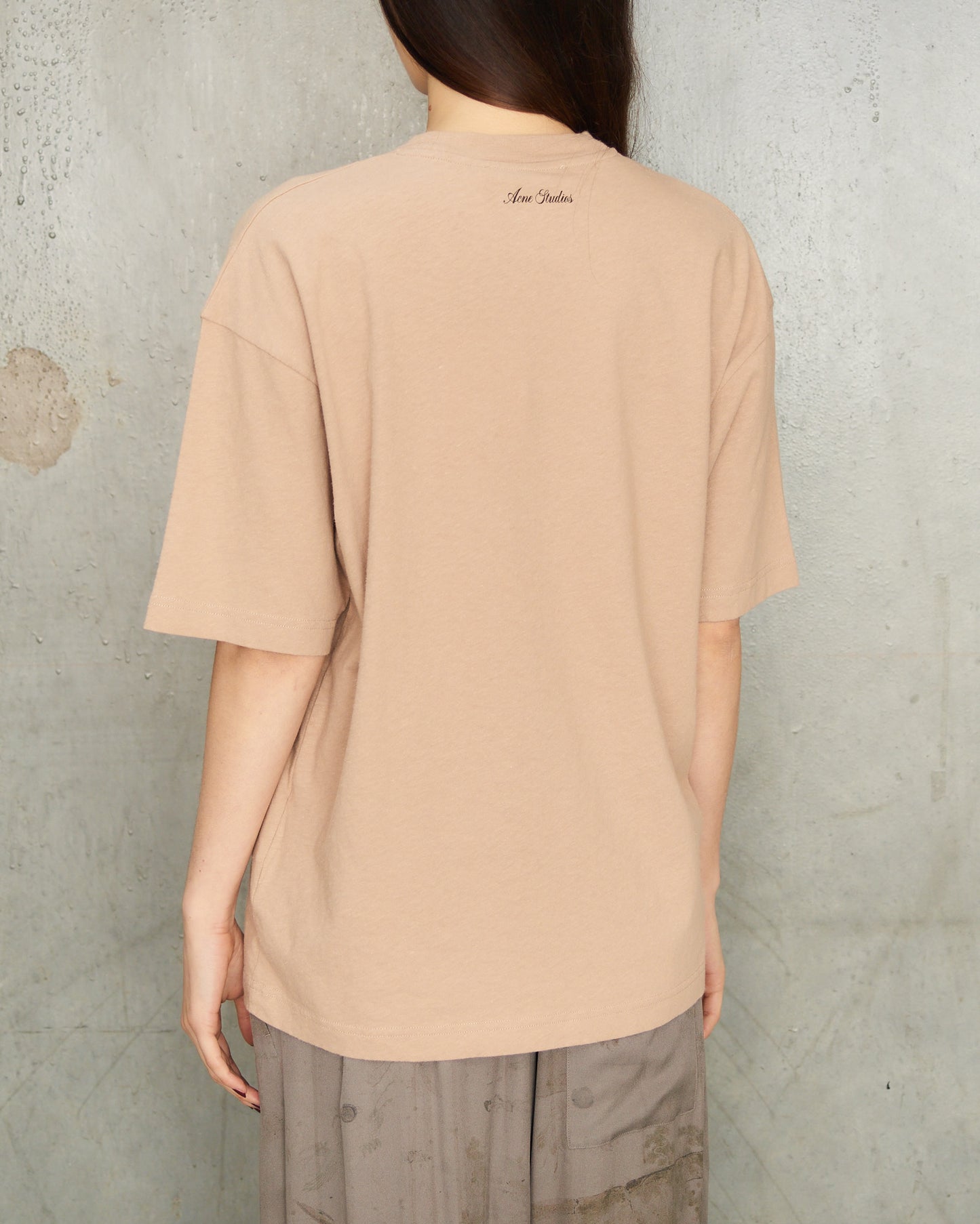 Beige Talk To You Soon T-Shirt
