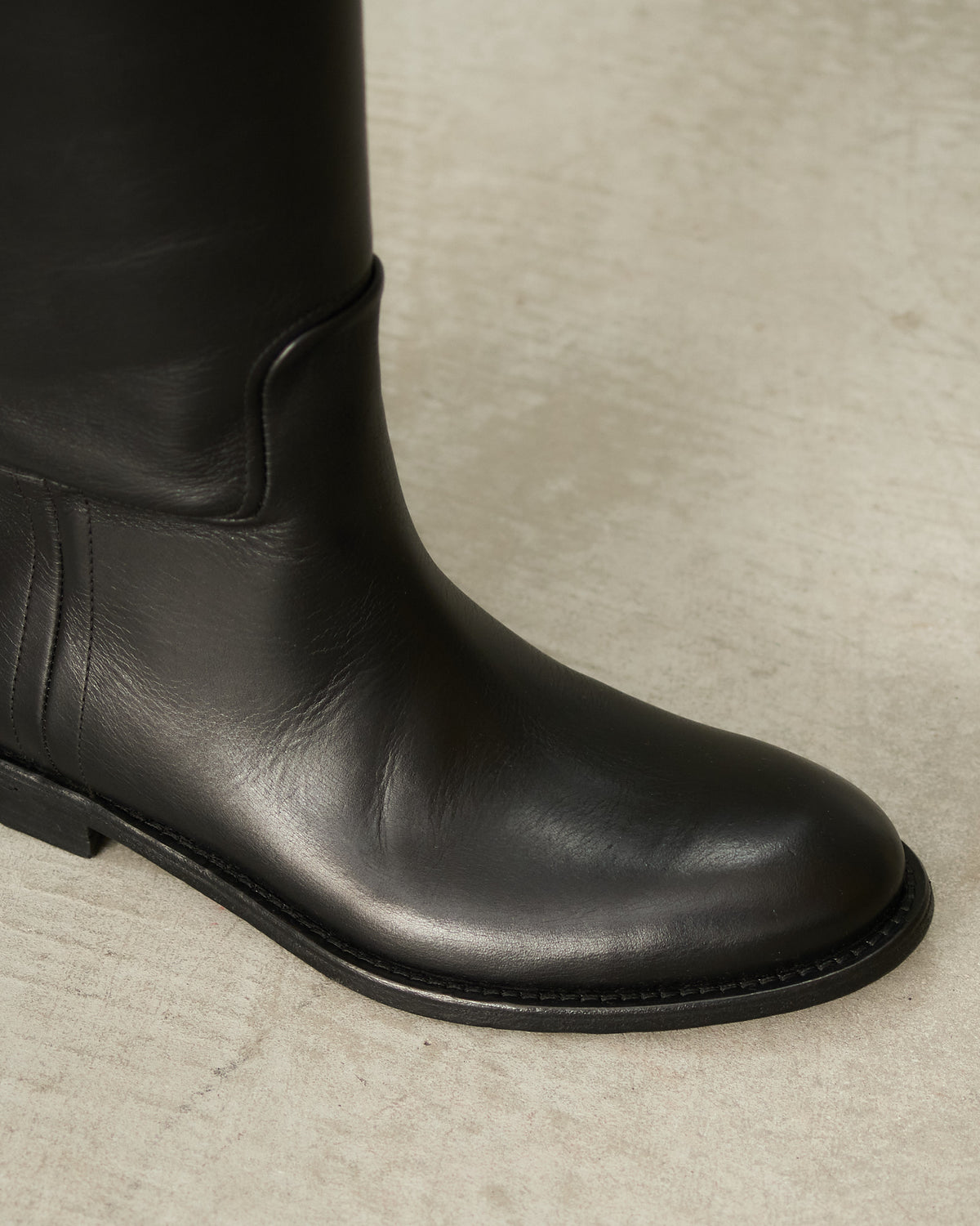 Black Brillante Knee High Boots