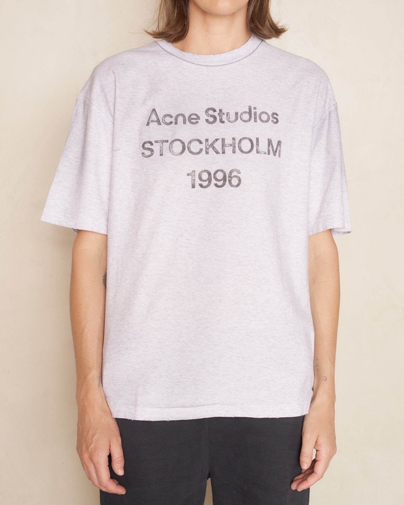 Grey Melange Stockholm T-Shirt