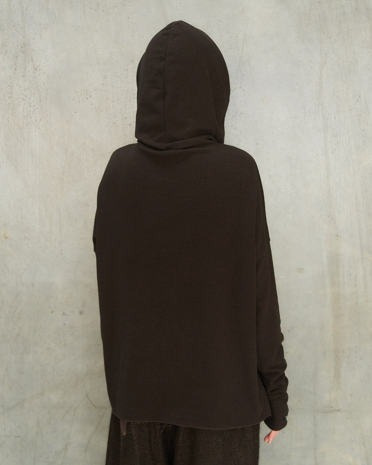 Chocolate Hooded Sweatshirt