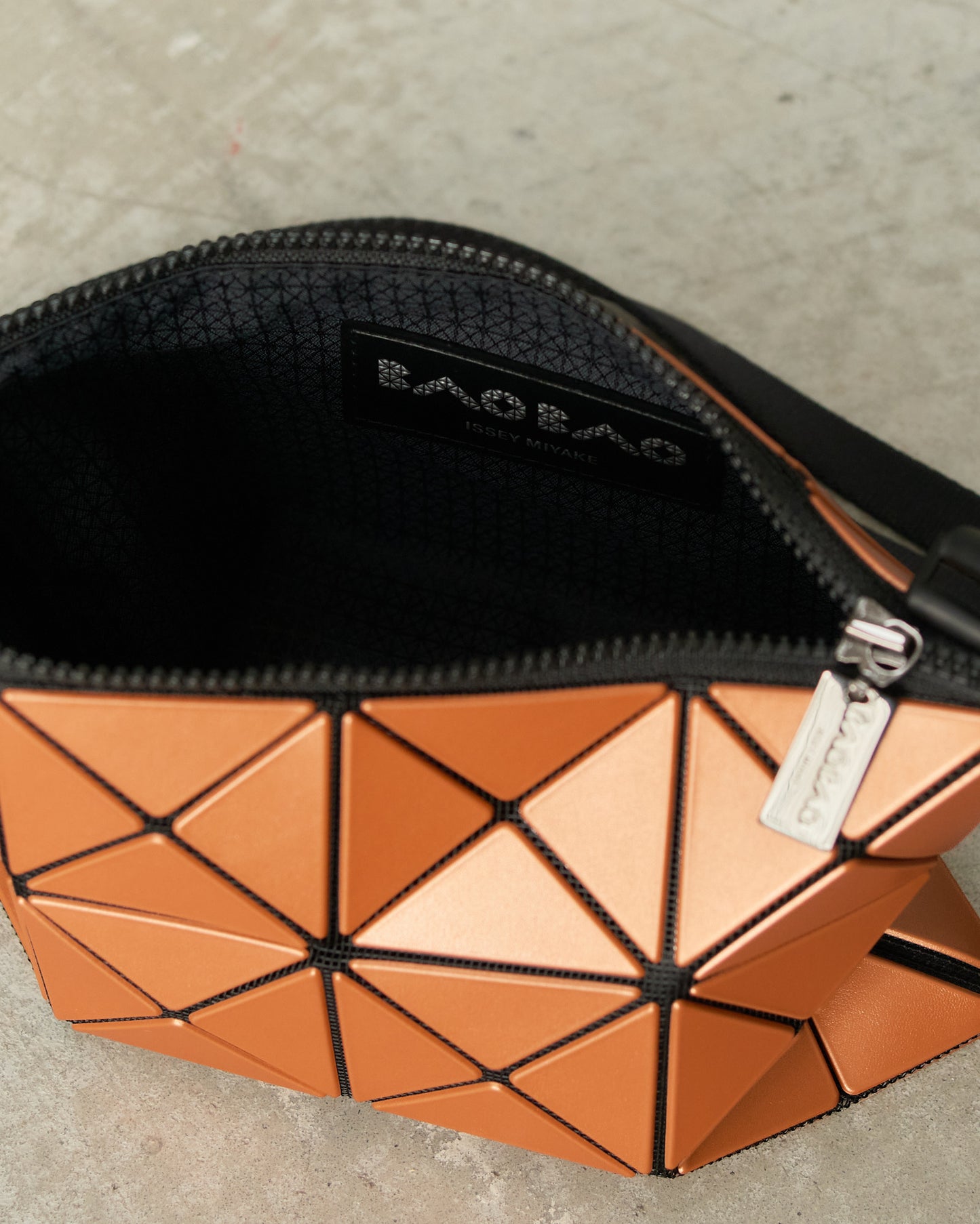 Brick Lucent Metallic Shoulder Bag