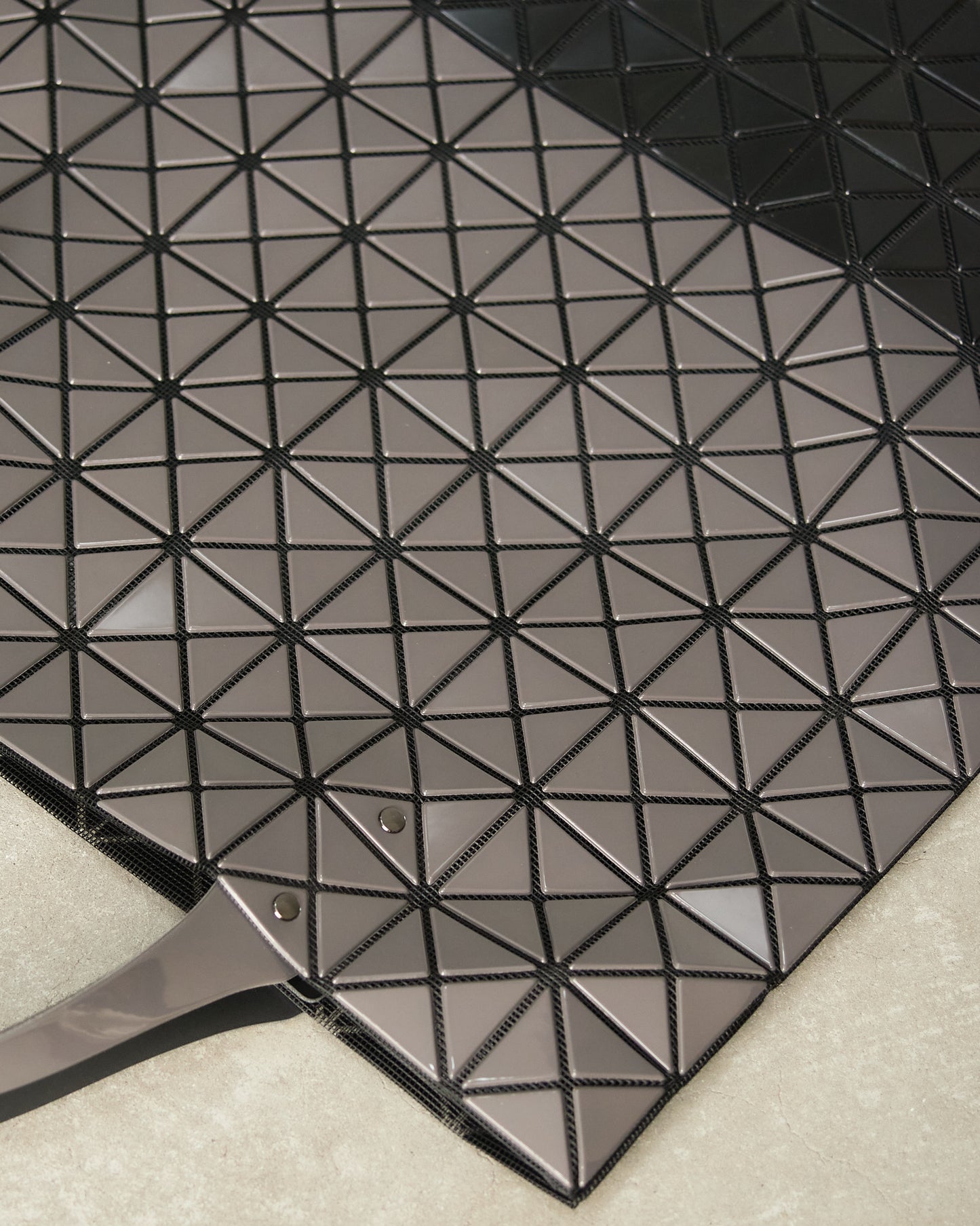 Black Two-Tone Prism Tote