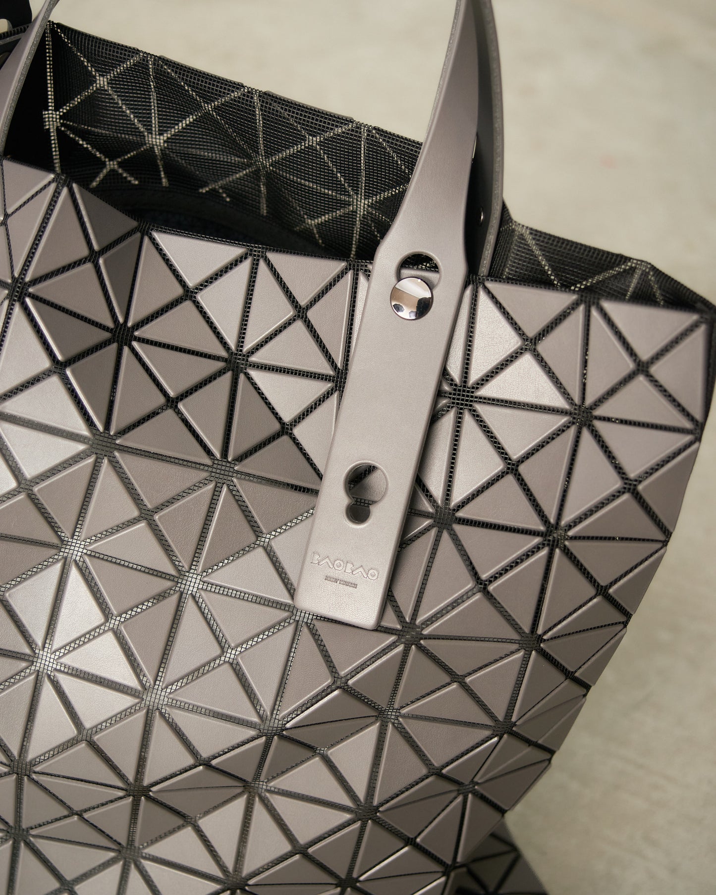 Charcoal Prism Tote Bag