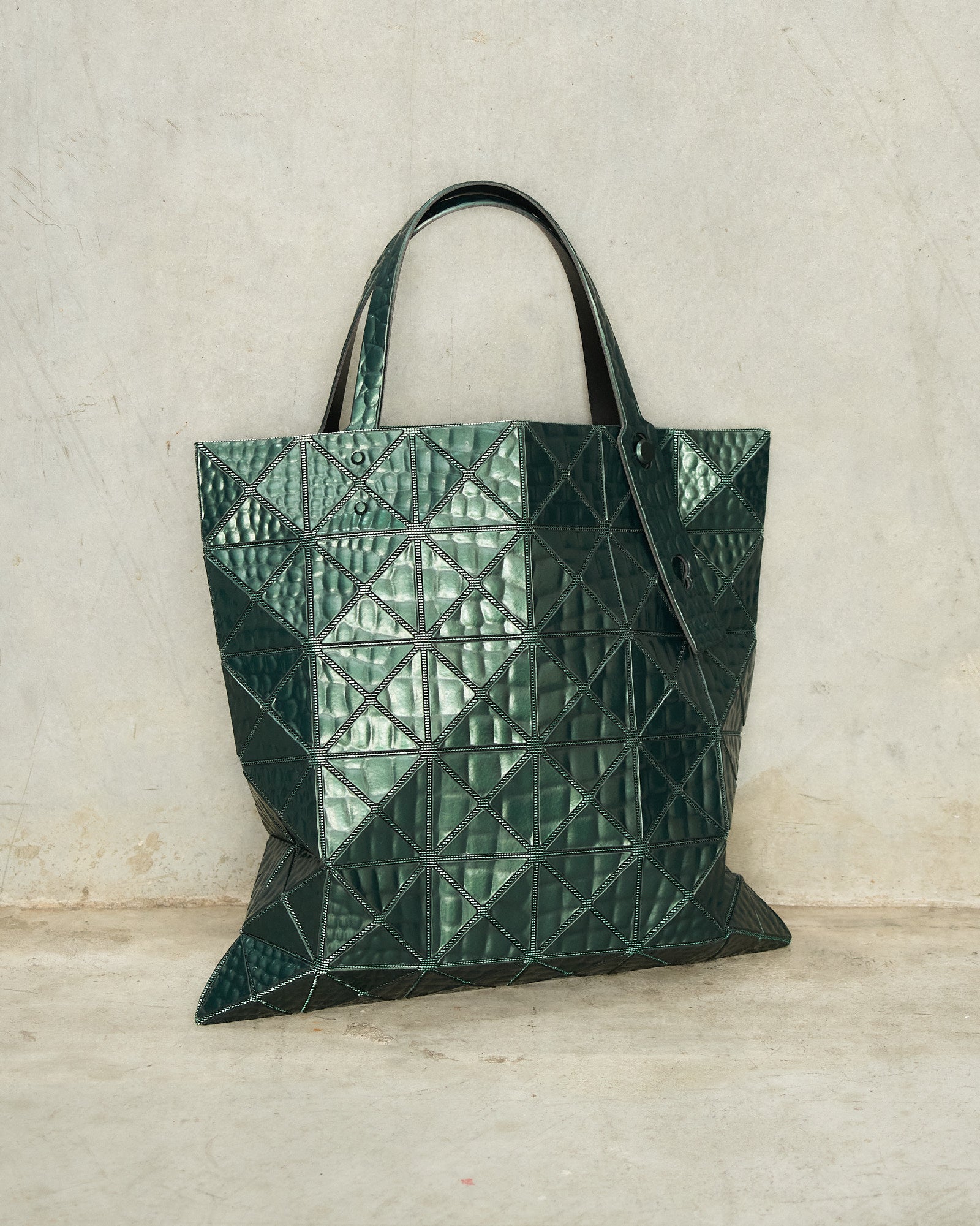 Bao Bao Metallic Green Kaiju Tote Bag Green BB58AG832 - DILETTANTE