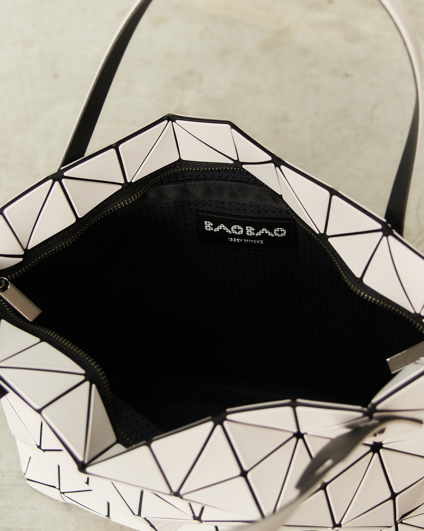 Pearl Grey Matte Rock Bag