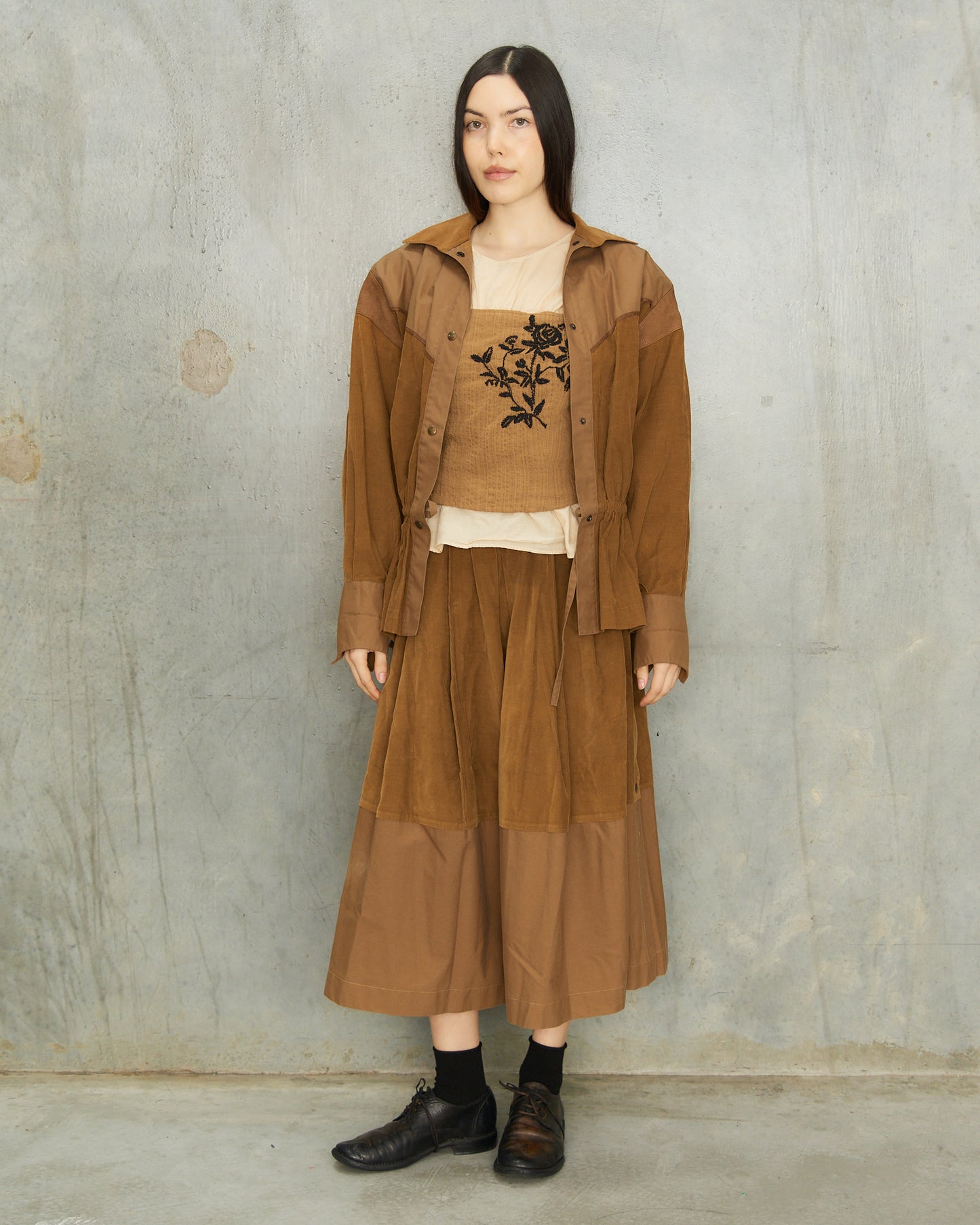 Claude Montana Brown Western 2 Piece Ensemble