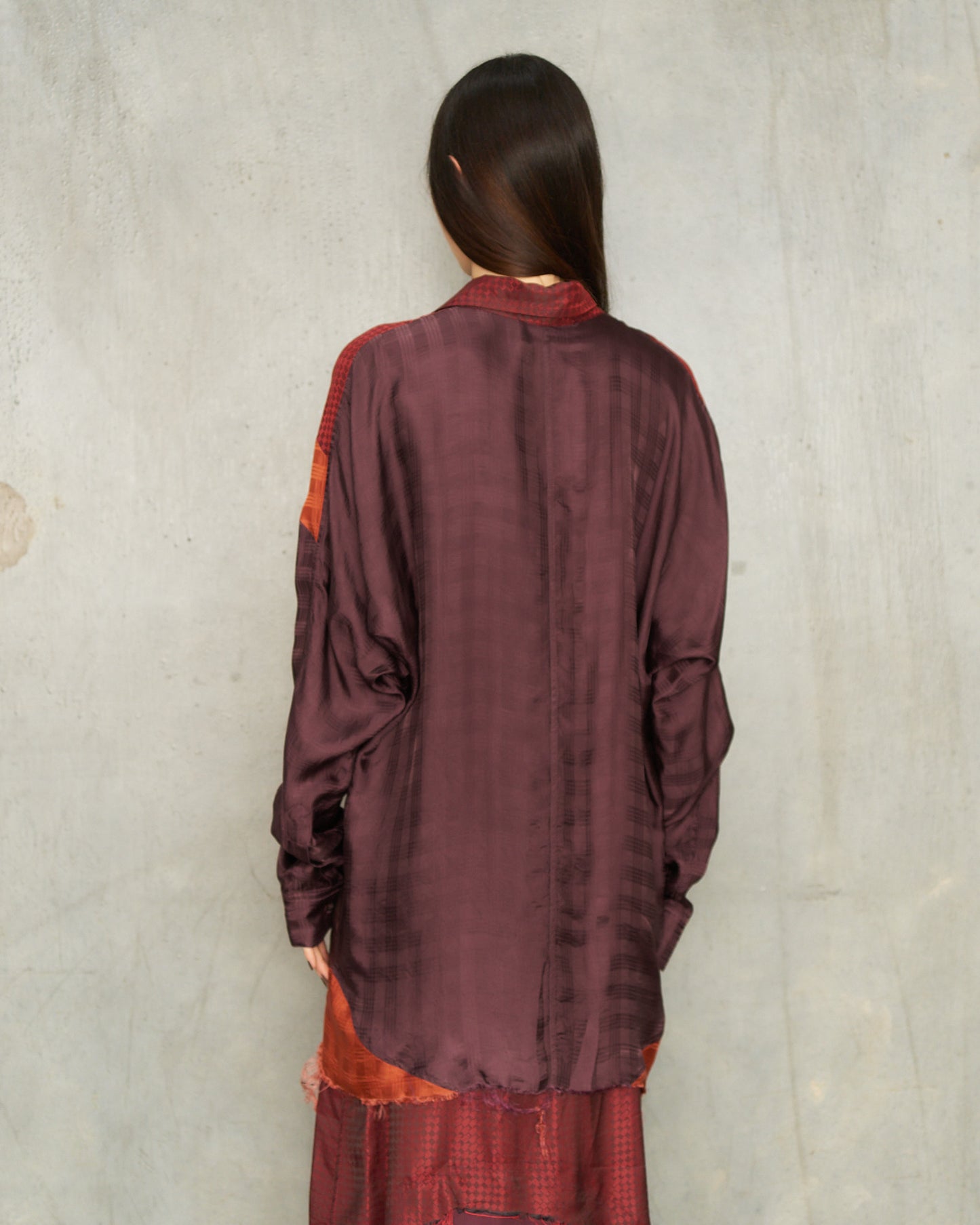 Red Optical Flex Shirt