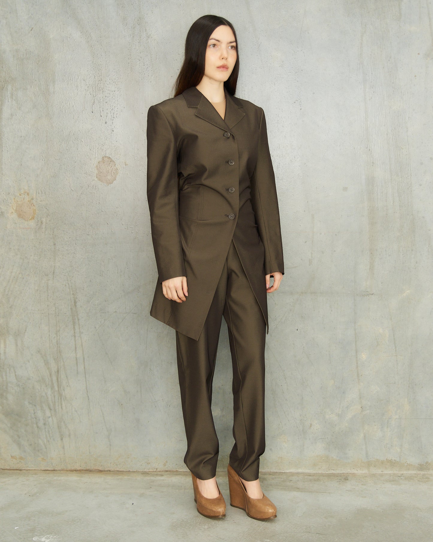 Issey Miyake FW1998 Origami Pleat 2 Piece Suit