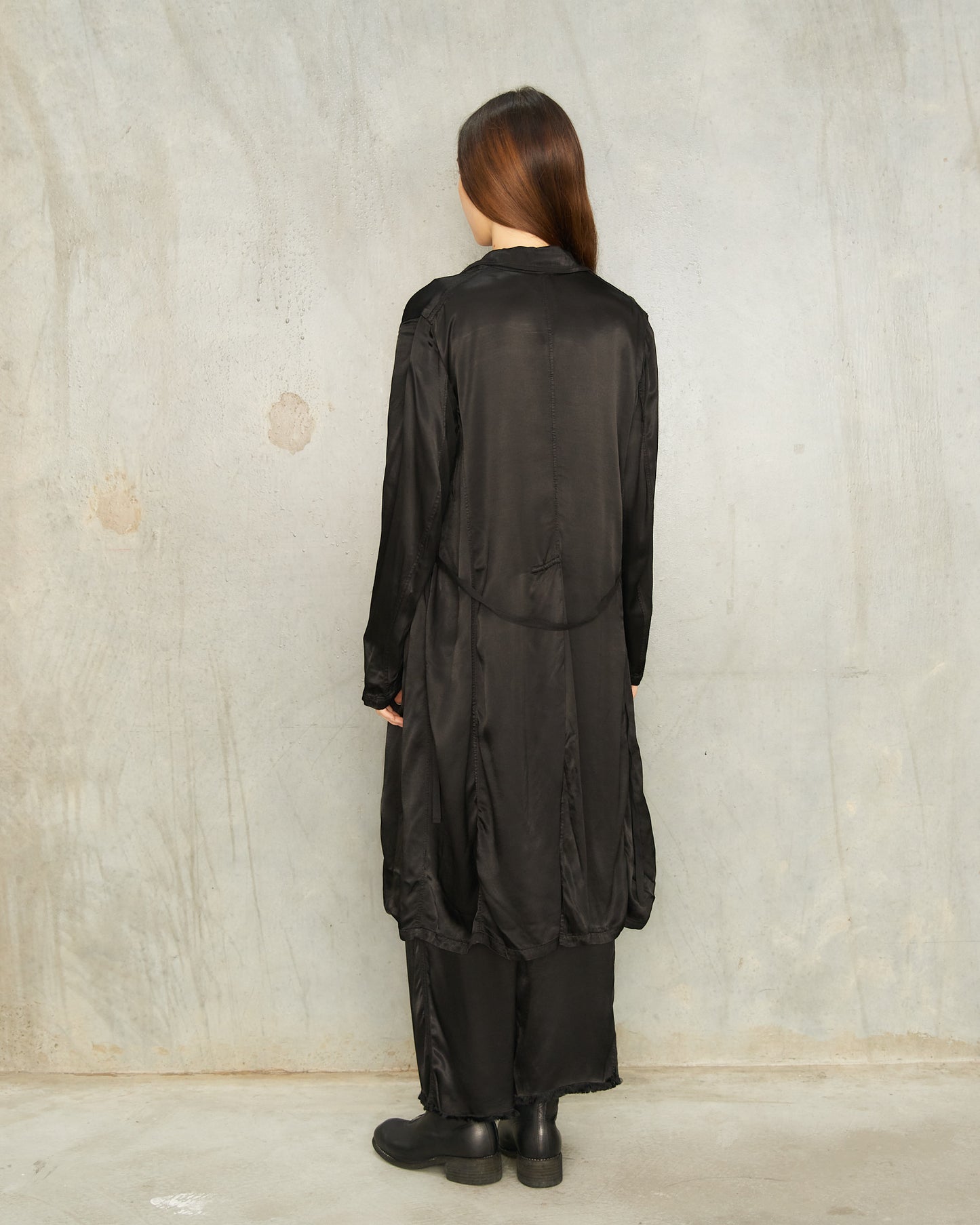 Black Ali Duster Coat