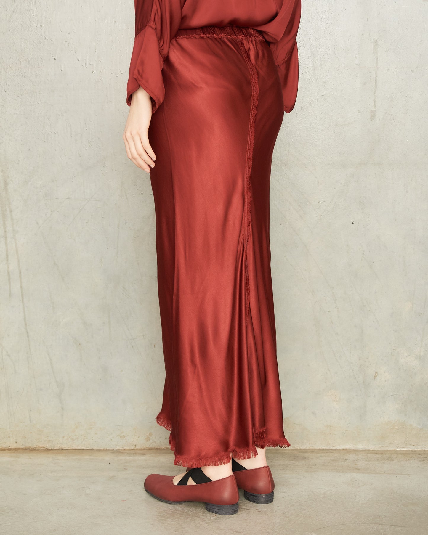 Burgundy Virginia Skirt