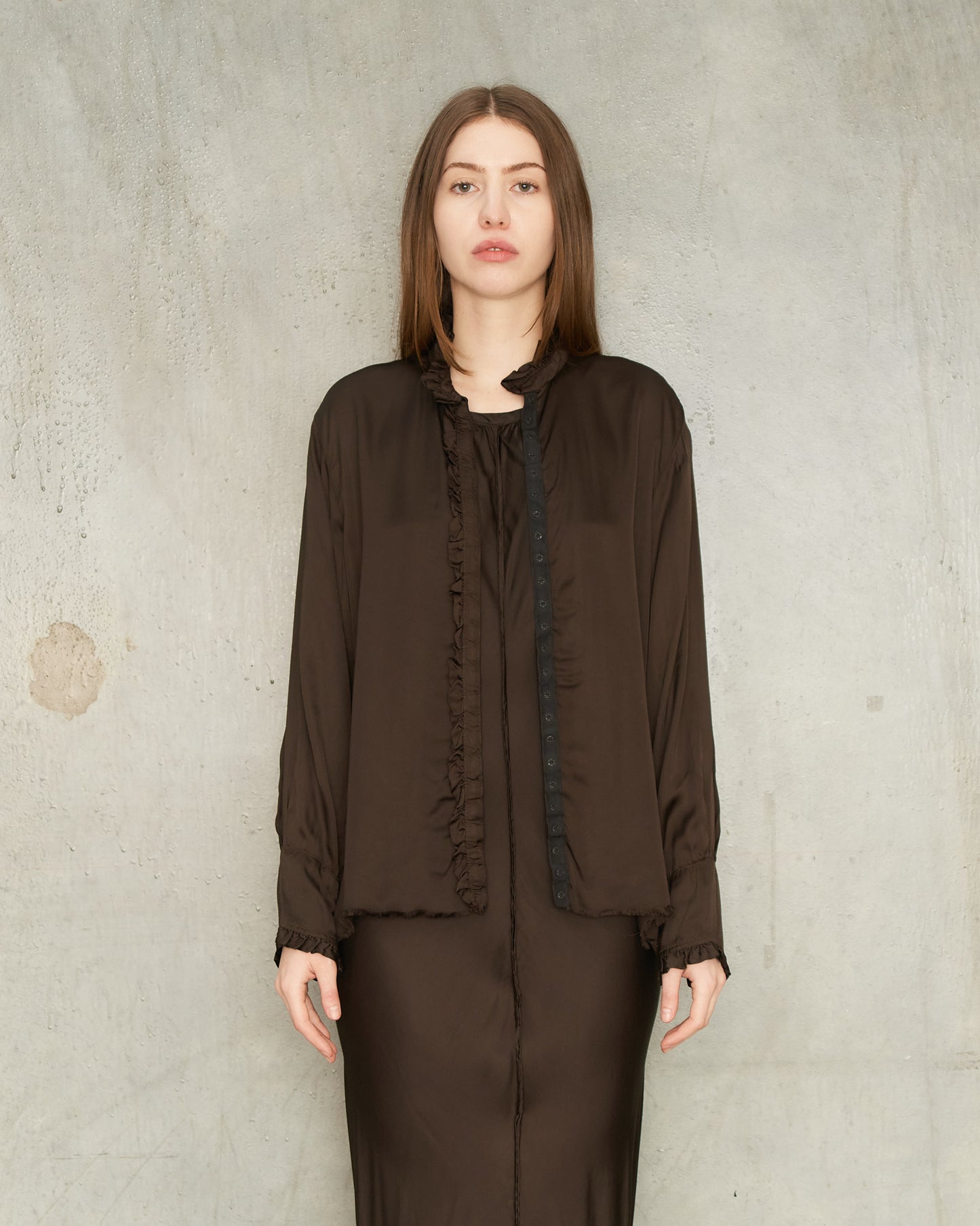 Chocolate Moni Blouse