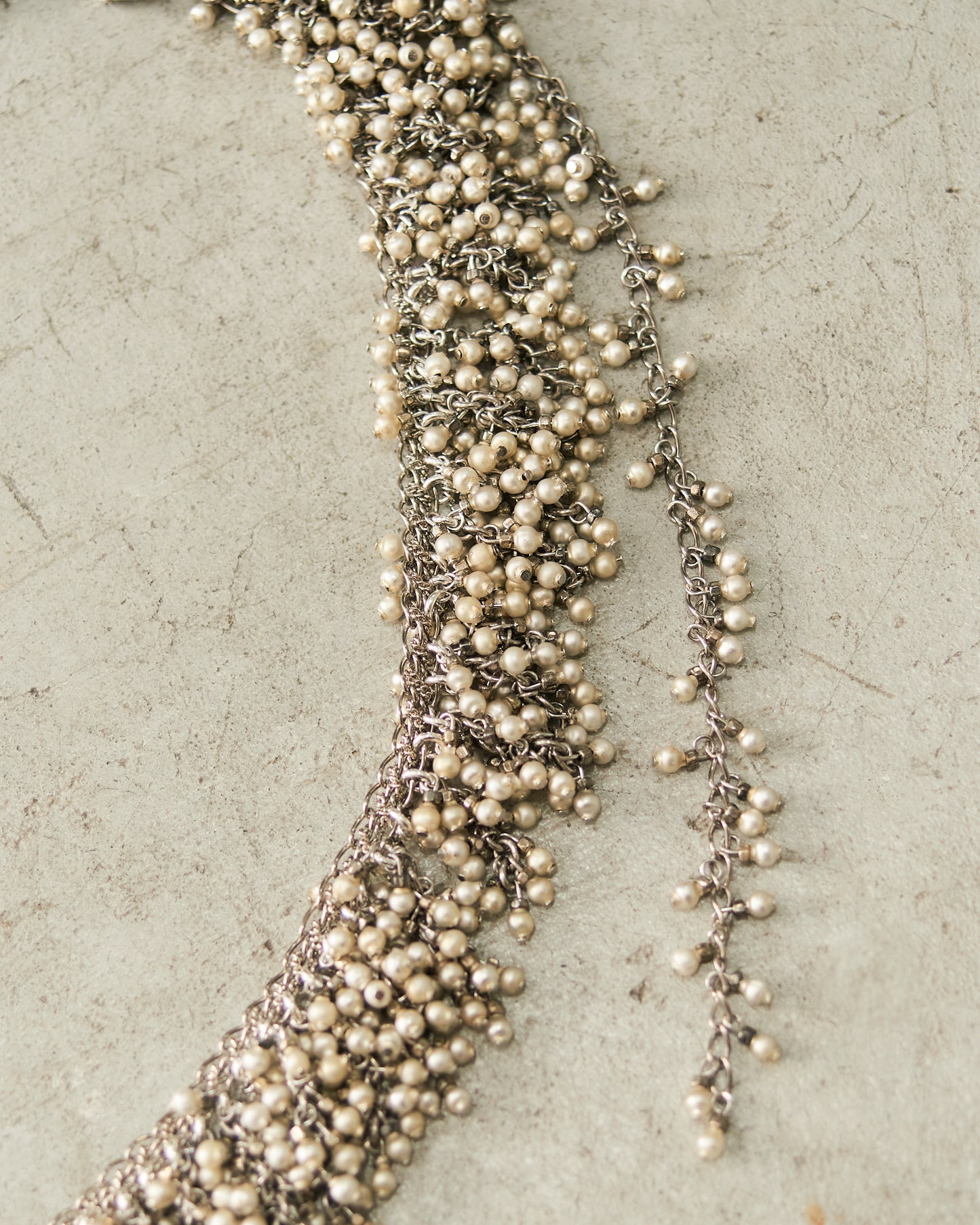 Pearl Bead Chain Necklace
