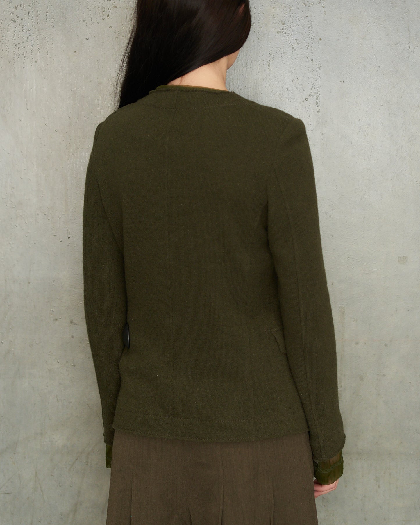Junya Watanabe Green Wool Jacket