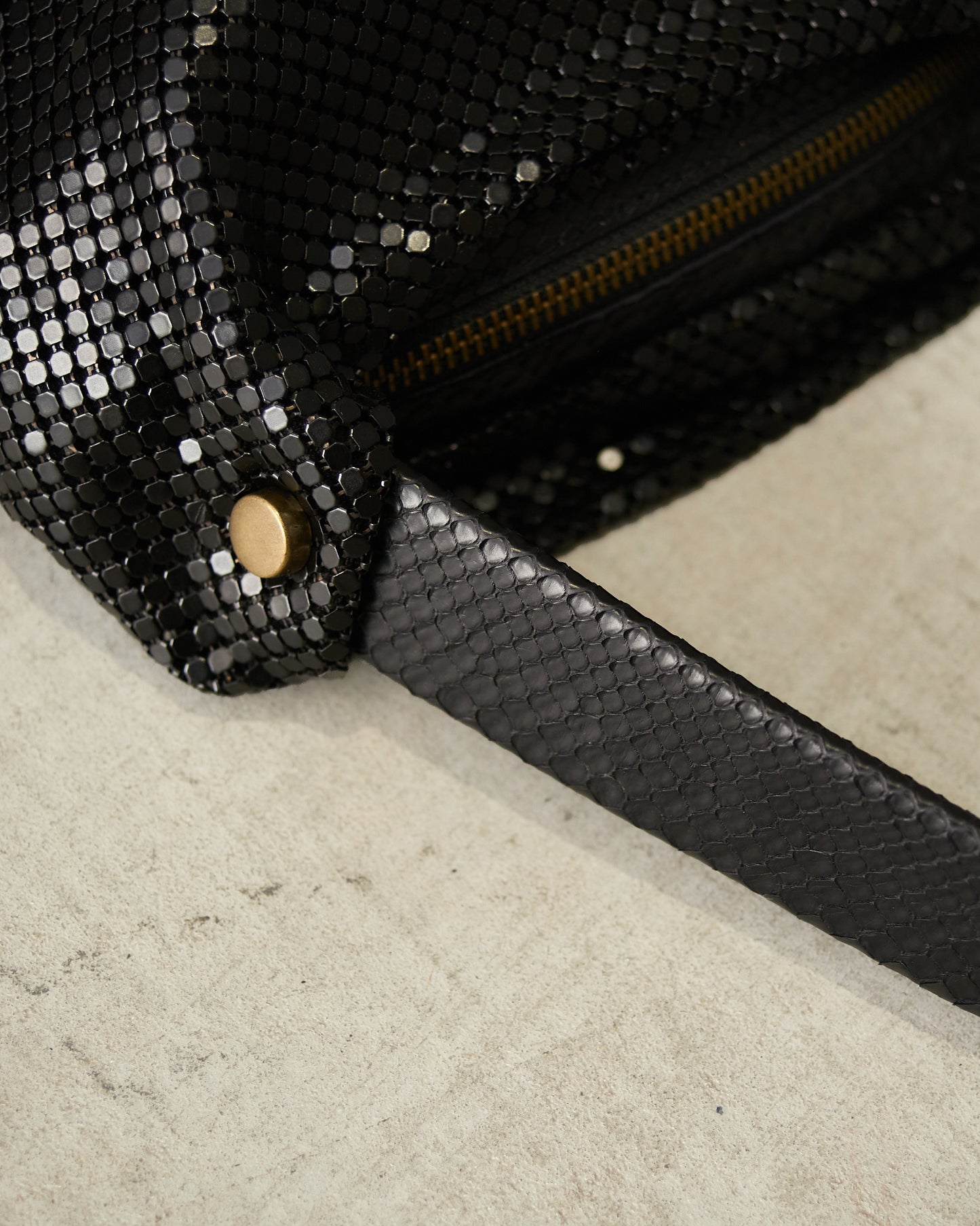 Matte Black Gwen Shoulder Bag