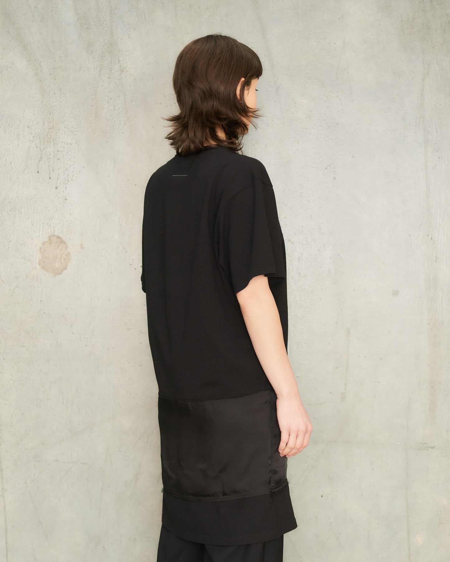 Black Logo T-Shirt Dress