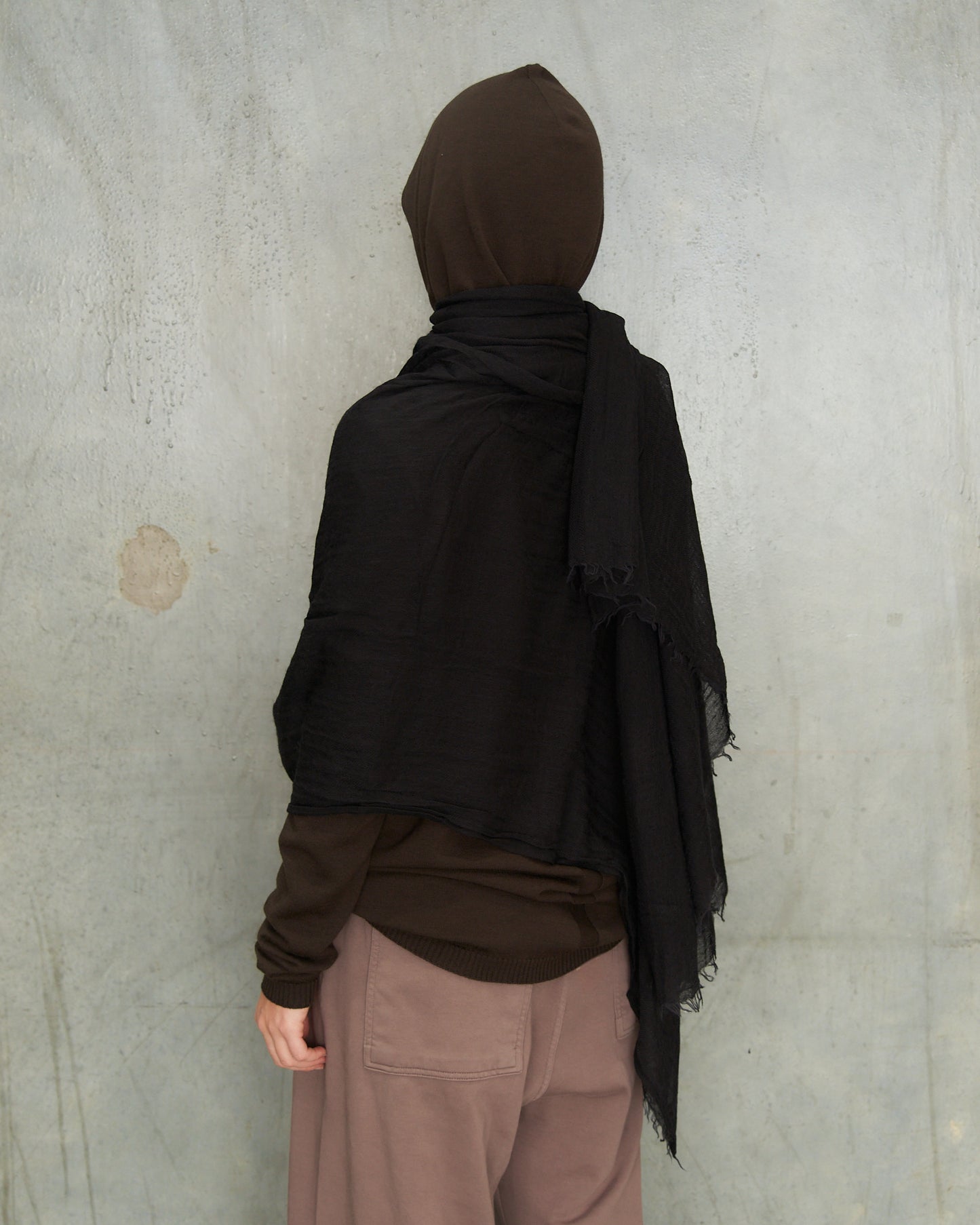 Black Pashmina Scarf