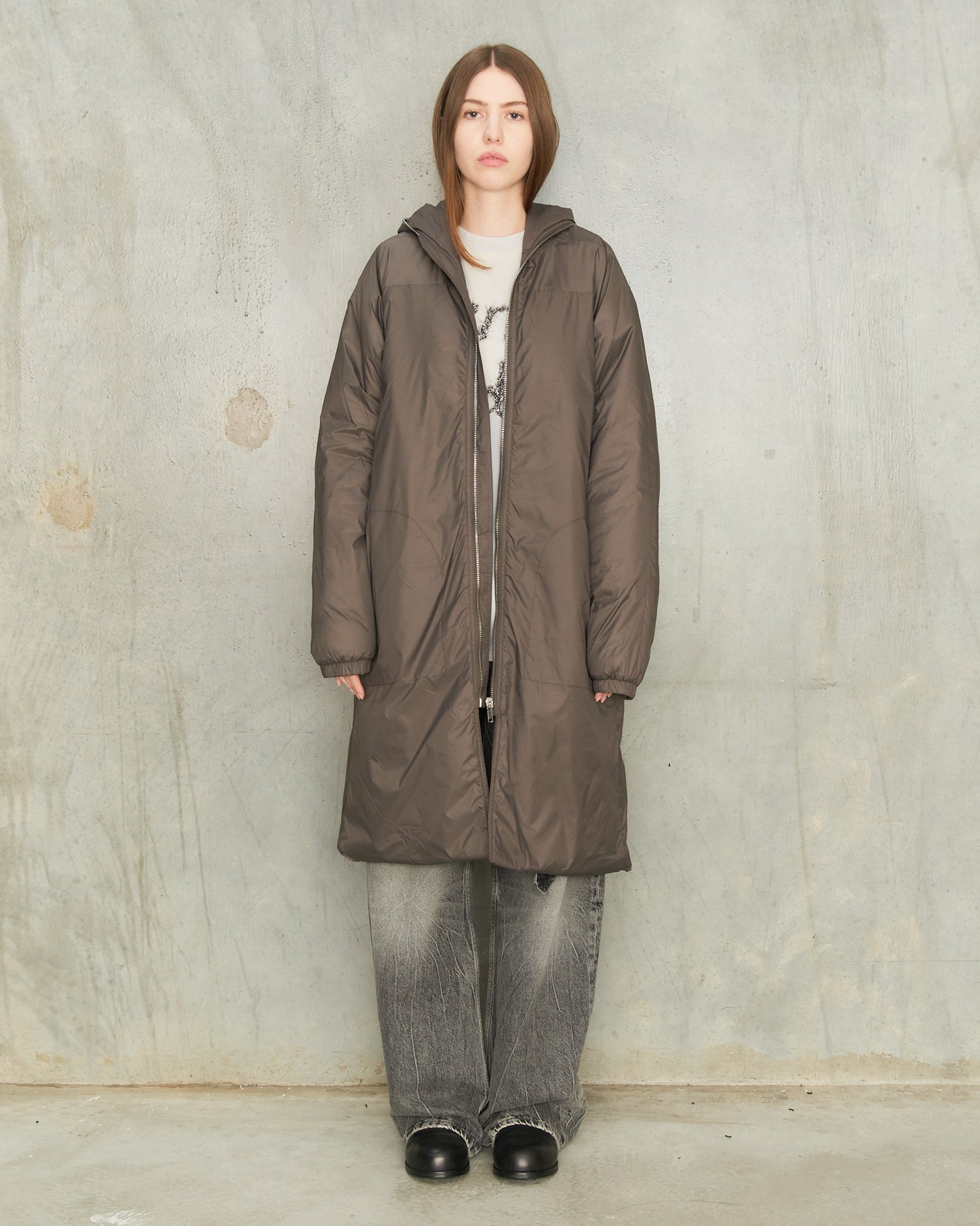 Bronze Windbreaker Coat