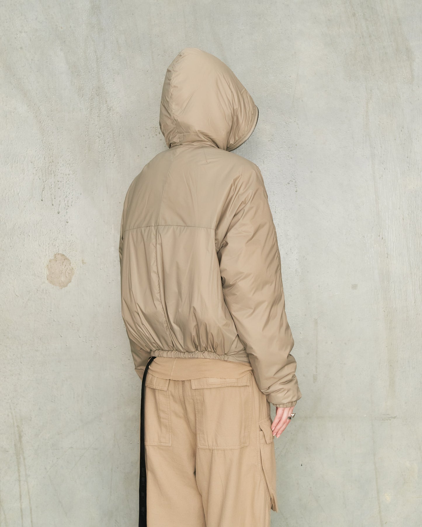 Dirty Pearl Padded Windbreaker