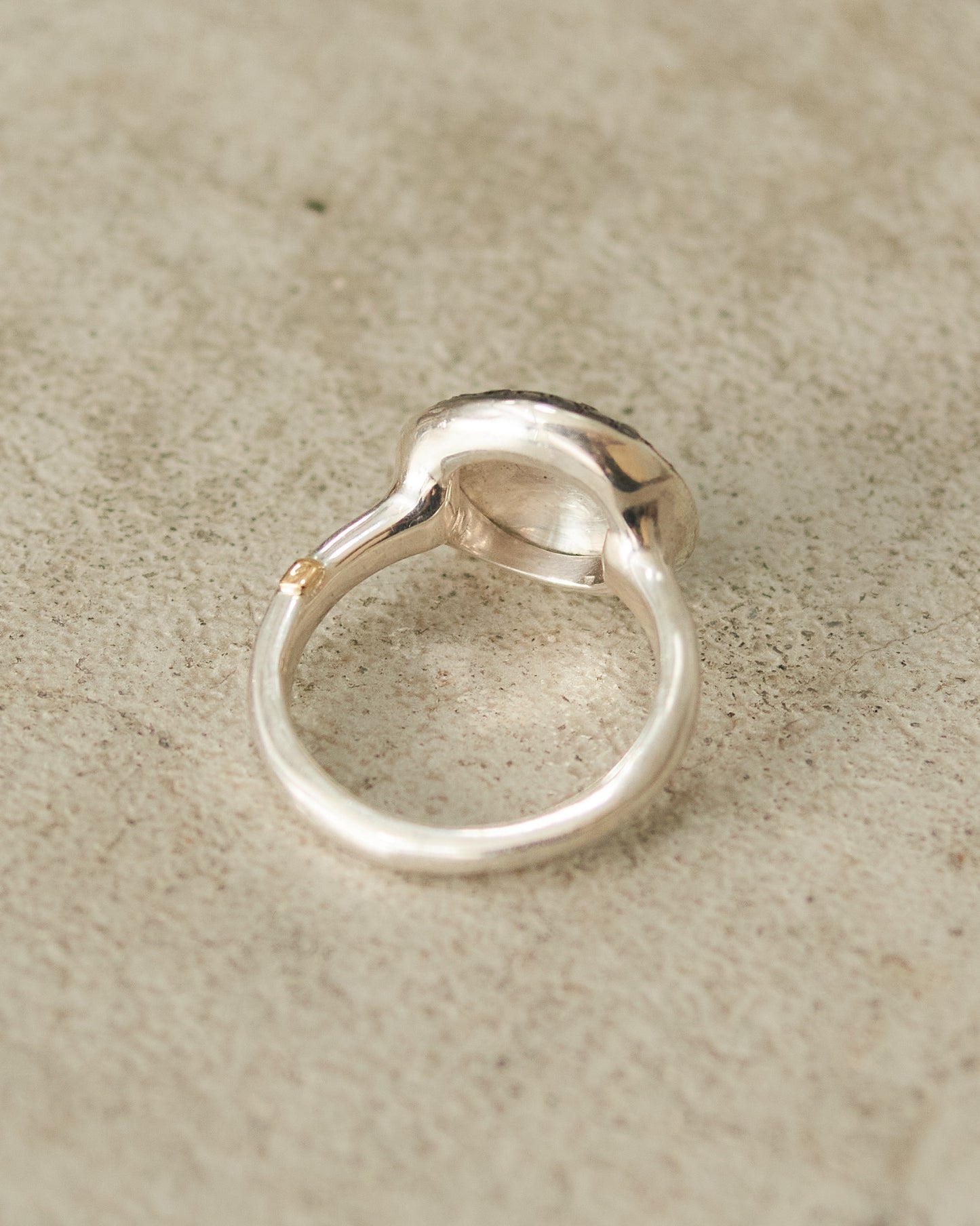 Julia Cognac and Black Diamond Ring