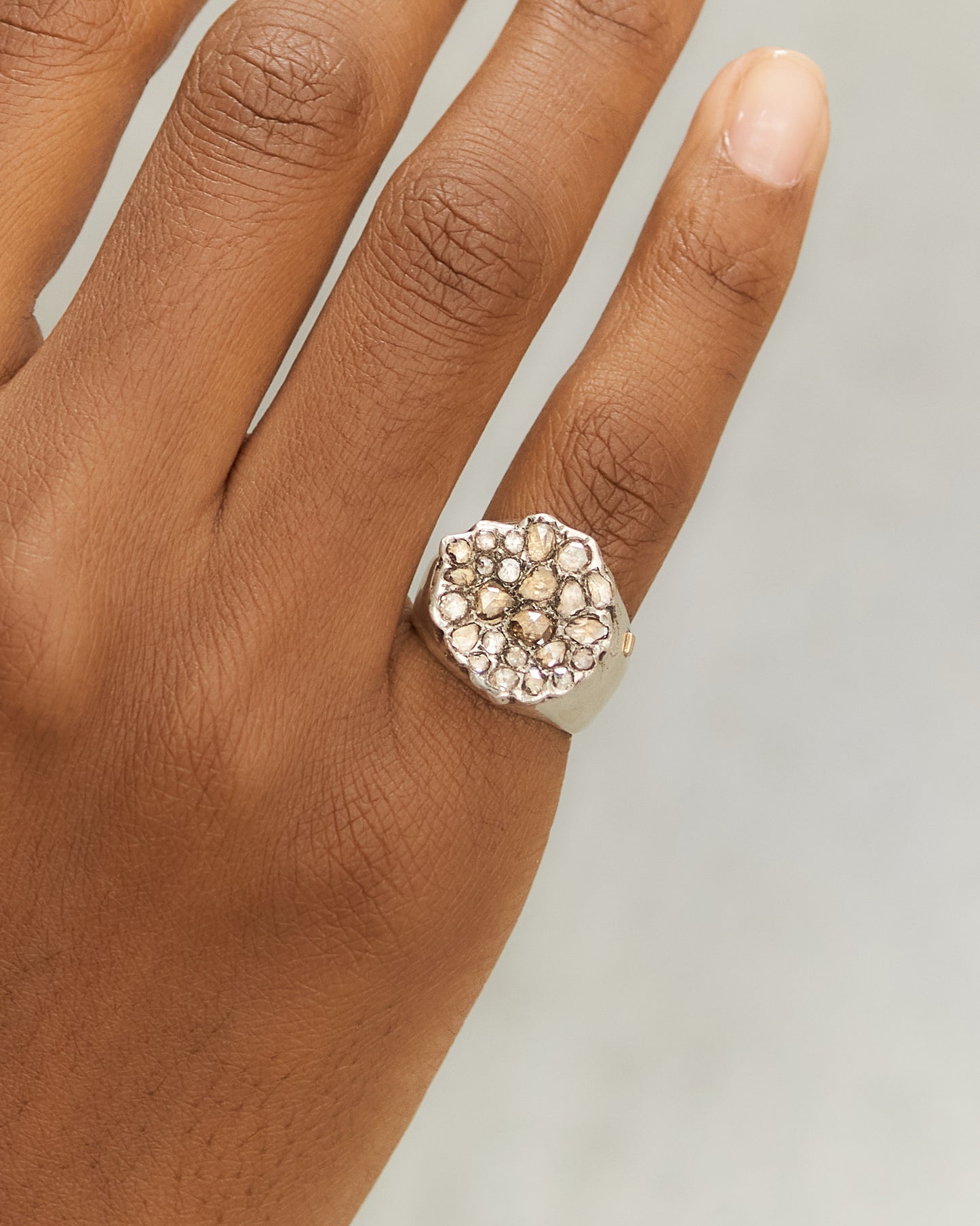 Mina Brown Diamond Ring