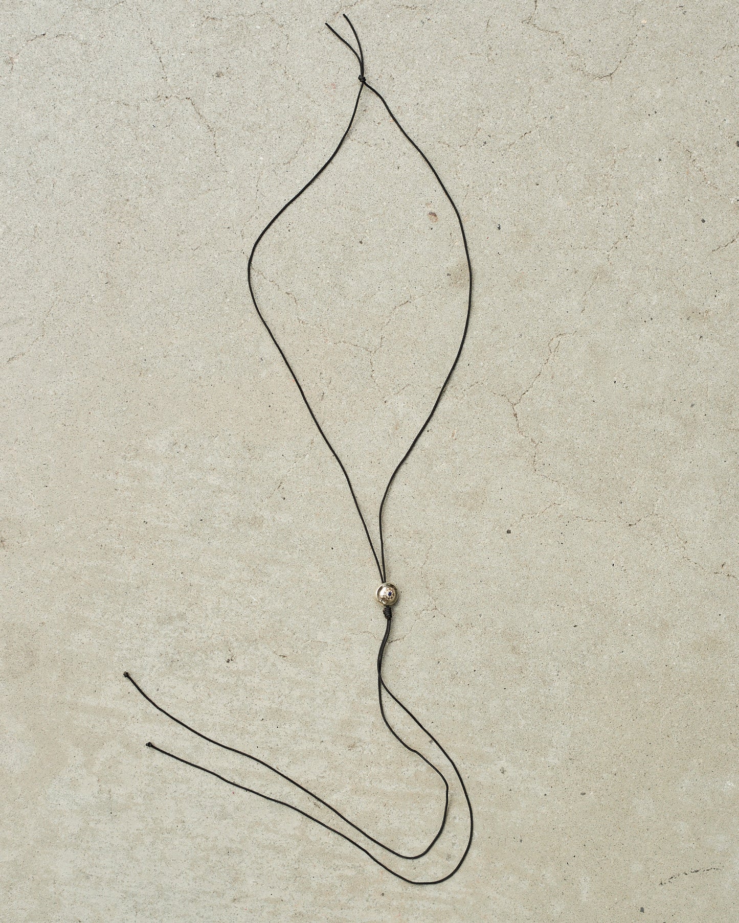 Pew Oculus Sapphire Cord Necklace