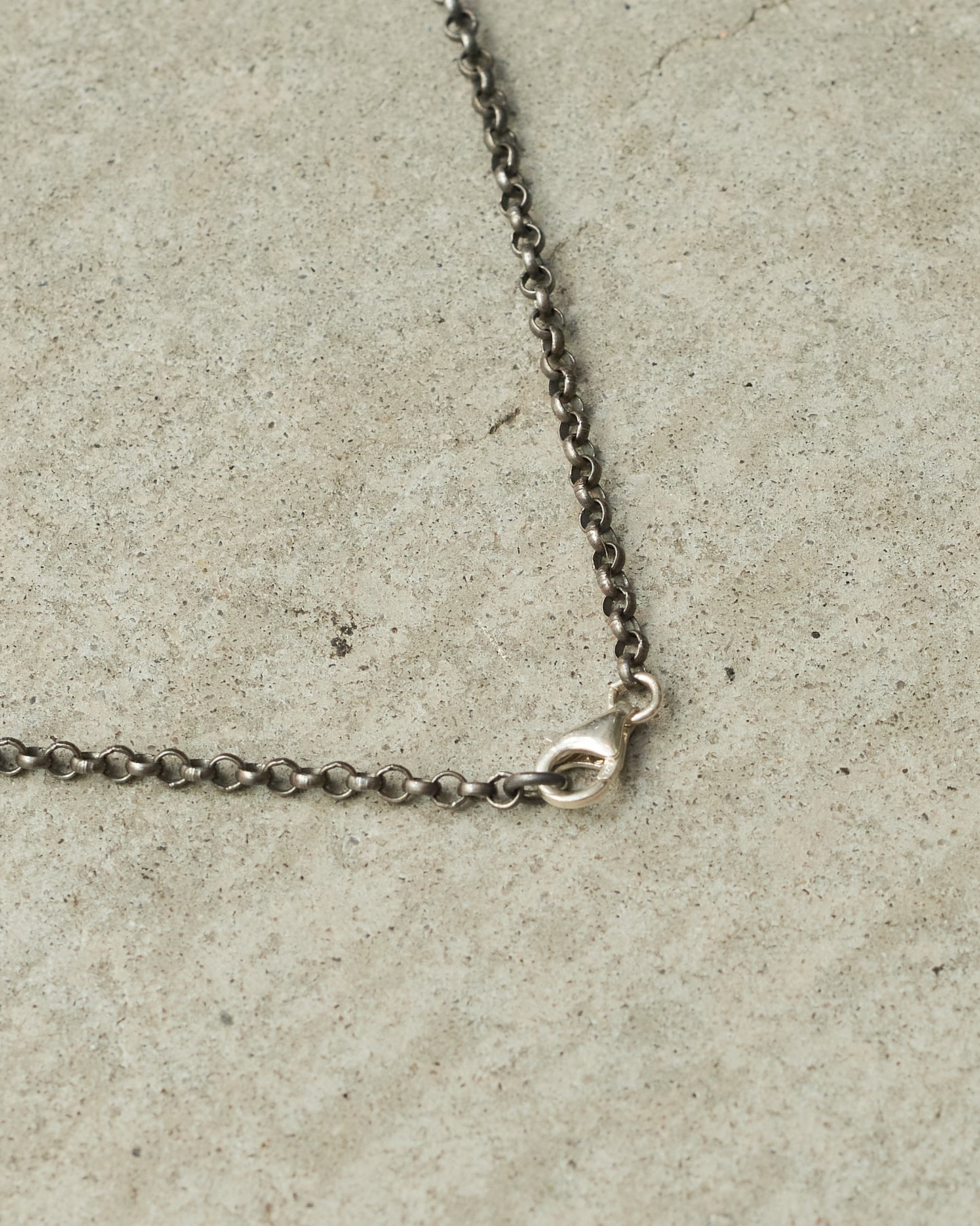 Pe Oxidised Black Diamond Necklace