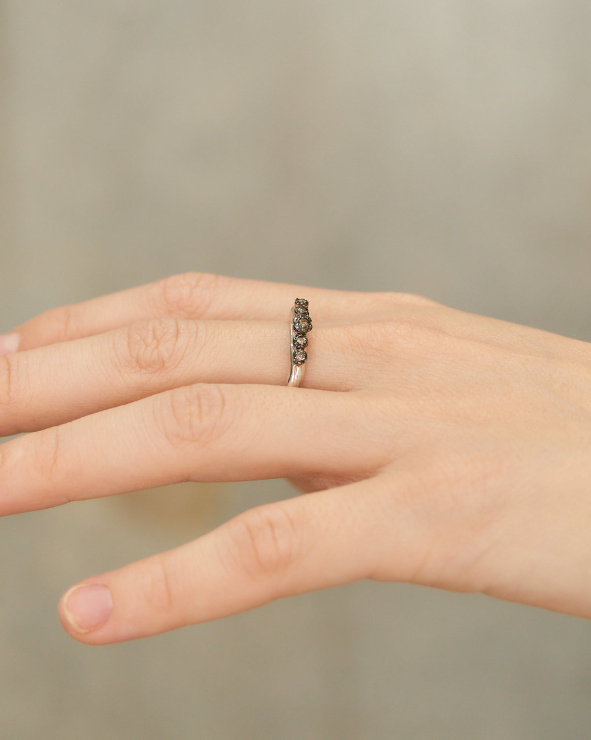 Poppy Cognac Diamond Ring