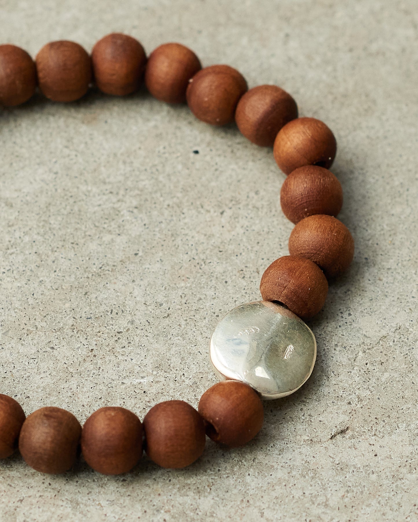 Sterling Silver 11+ Beaded Bracelet