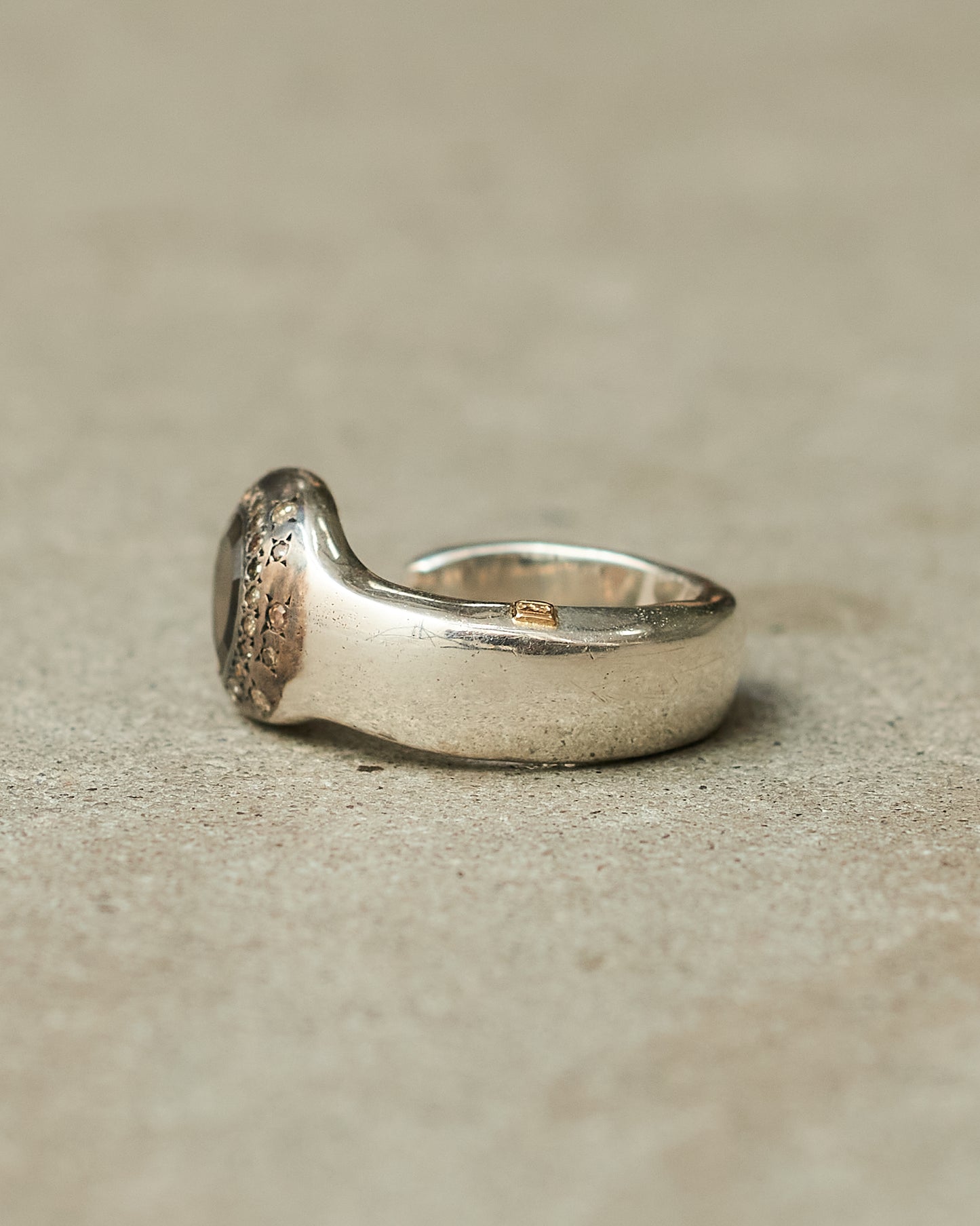 Tevis Smoky Quartz Cognac Ring