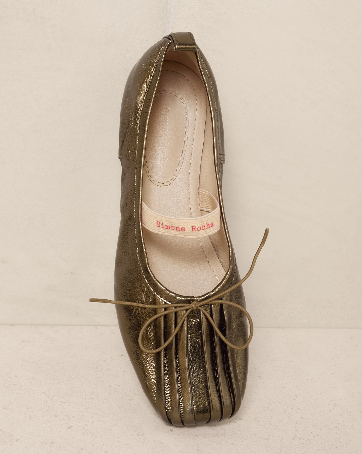 Olive Classic Ballerina Shoe