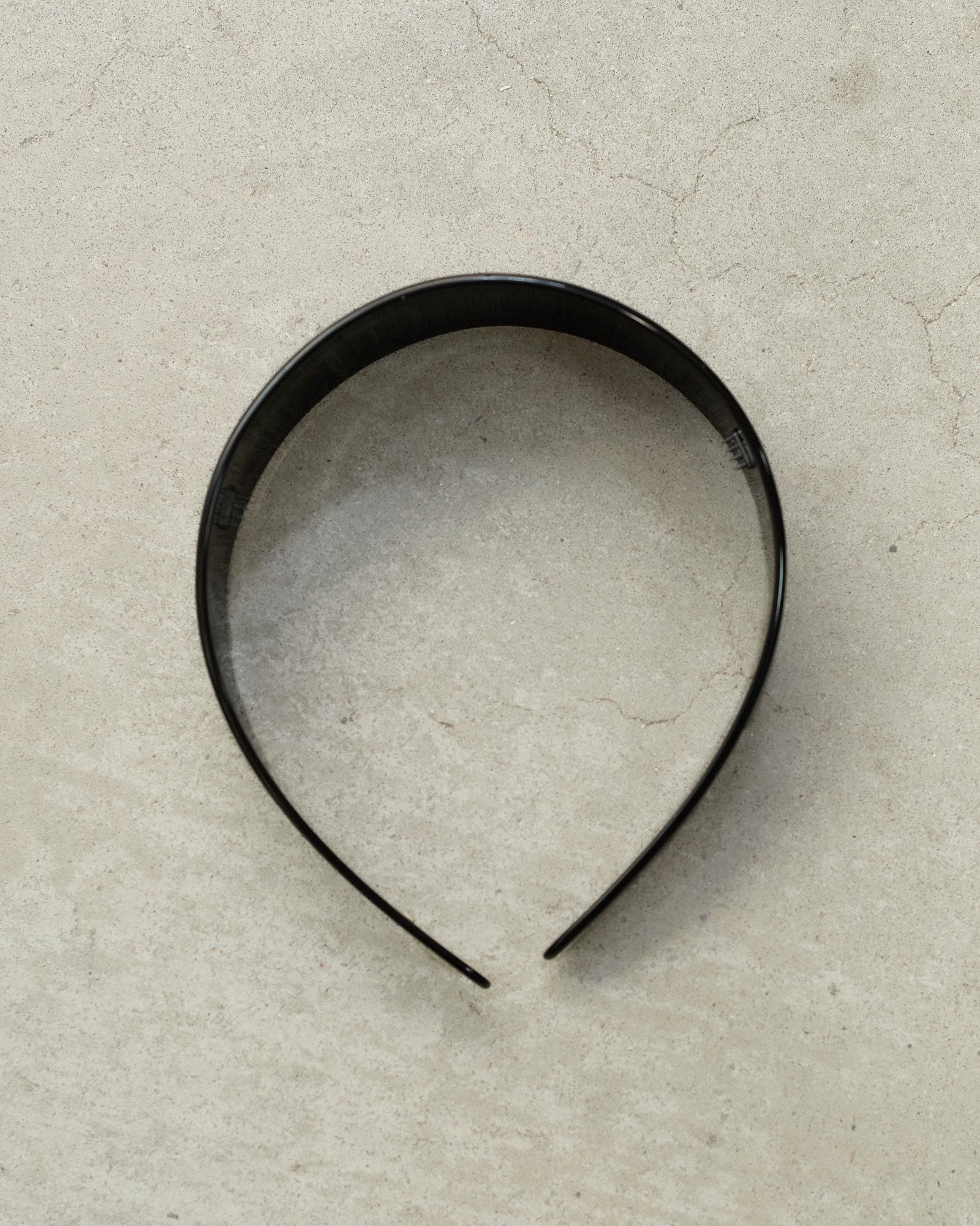 Sophie Buhai Noir Bessette Headband Black FW25H04N - DILETTANTE