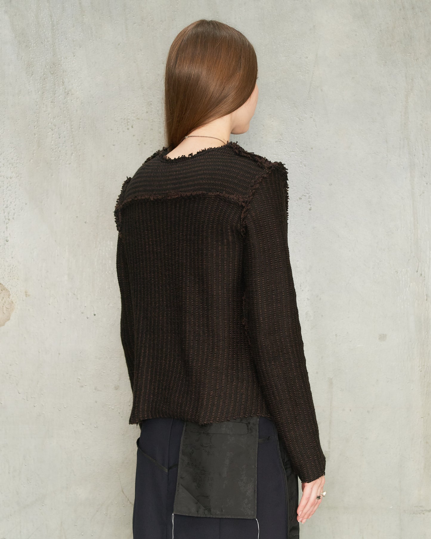Brown Stripe Sweater