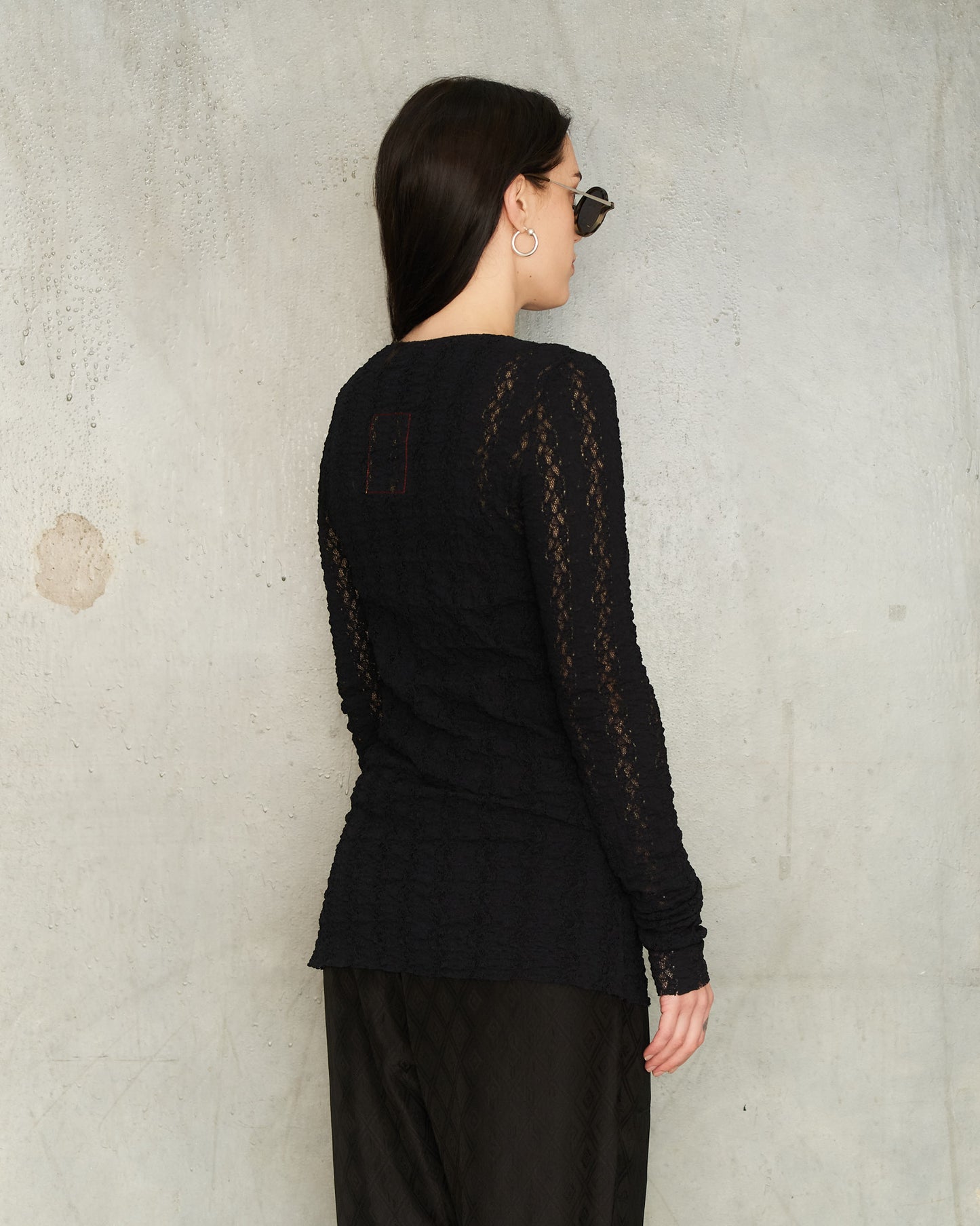 Black Lace Teresa Top