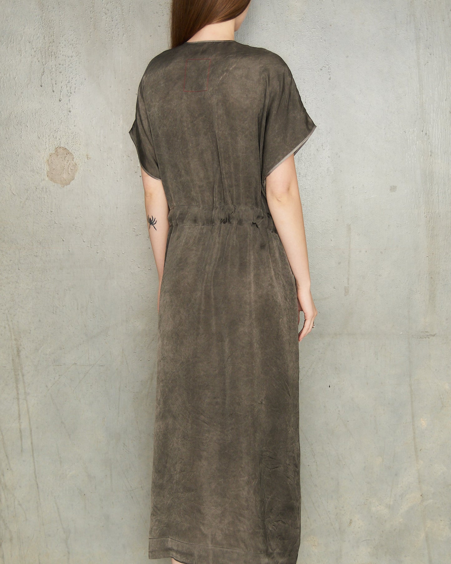 Dark Grey Dyed Acre Dress