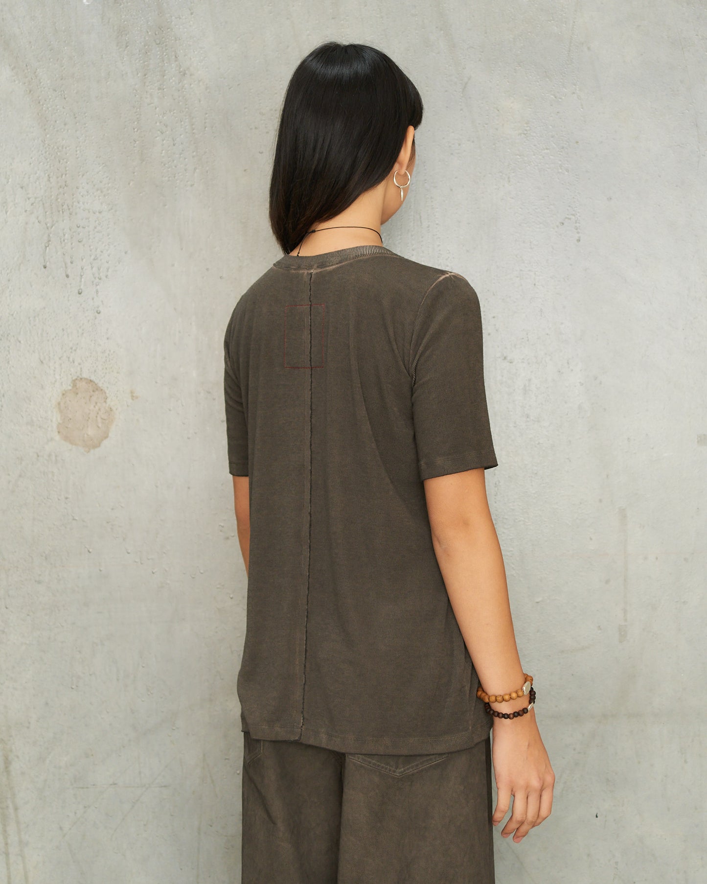 Grey Brown Tir Top