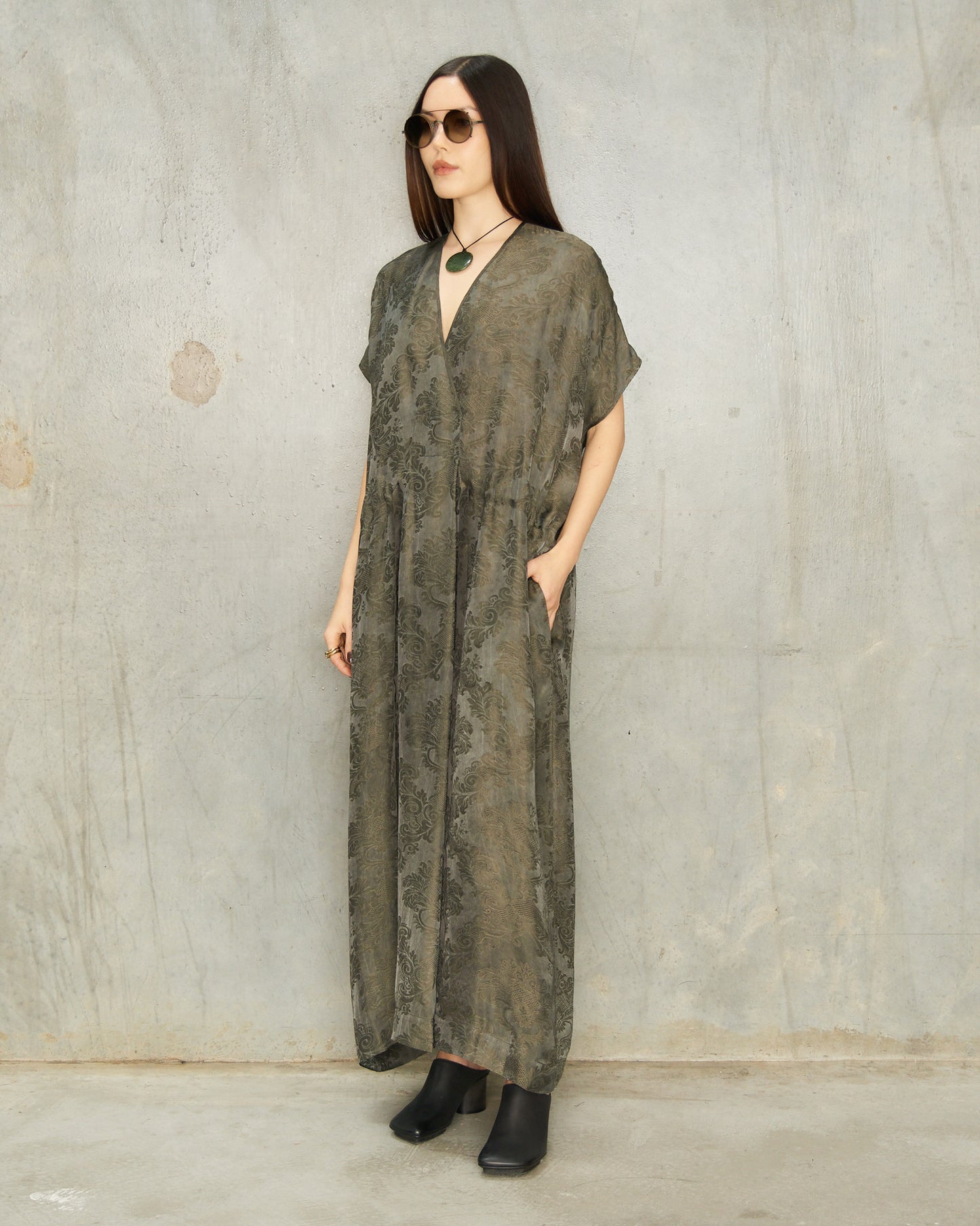 Grey Zagros Acre Dress