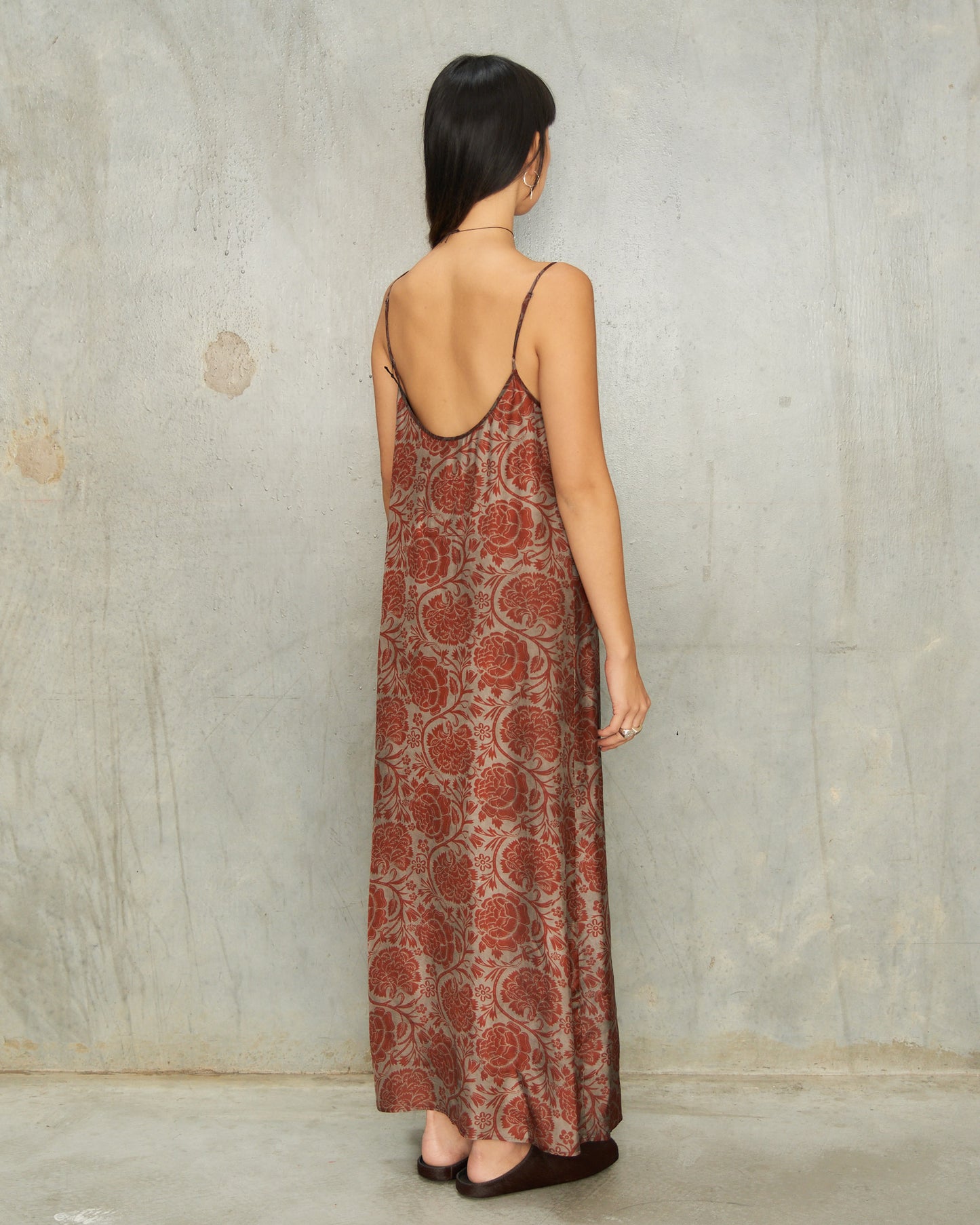 Red Moulay Anaya Dress