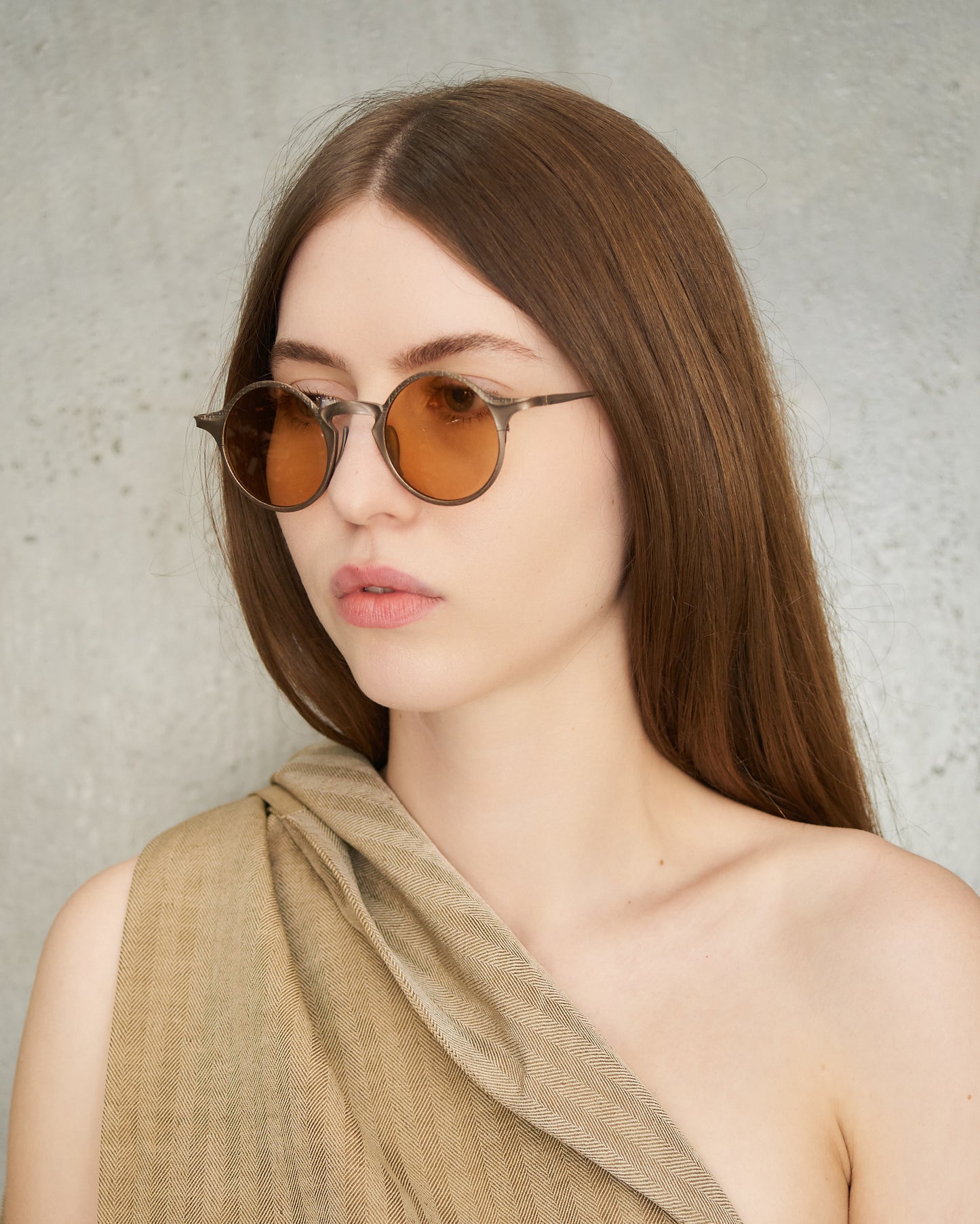 Pewter Salmon Giorgio Sunglasses