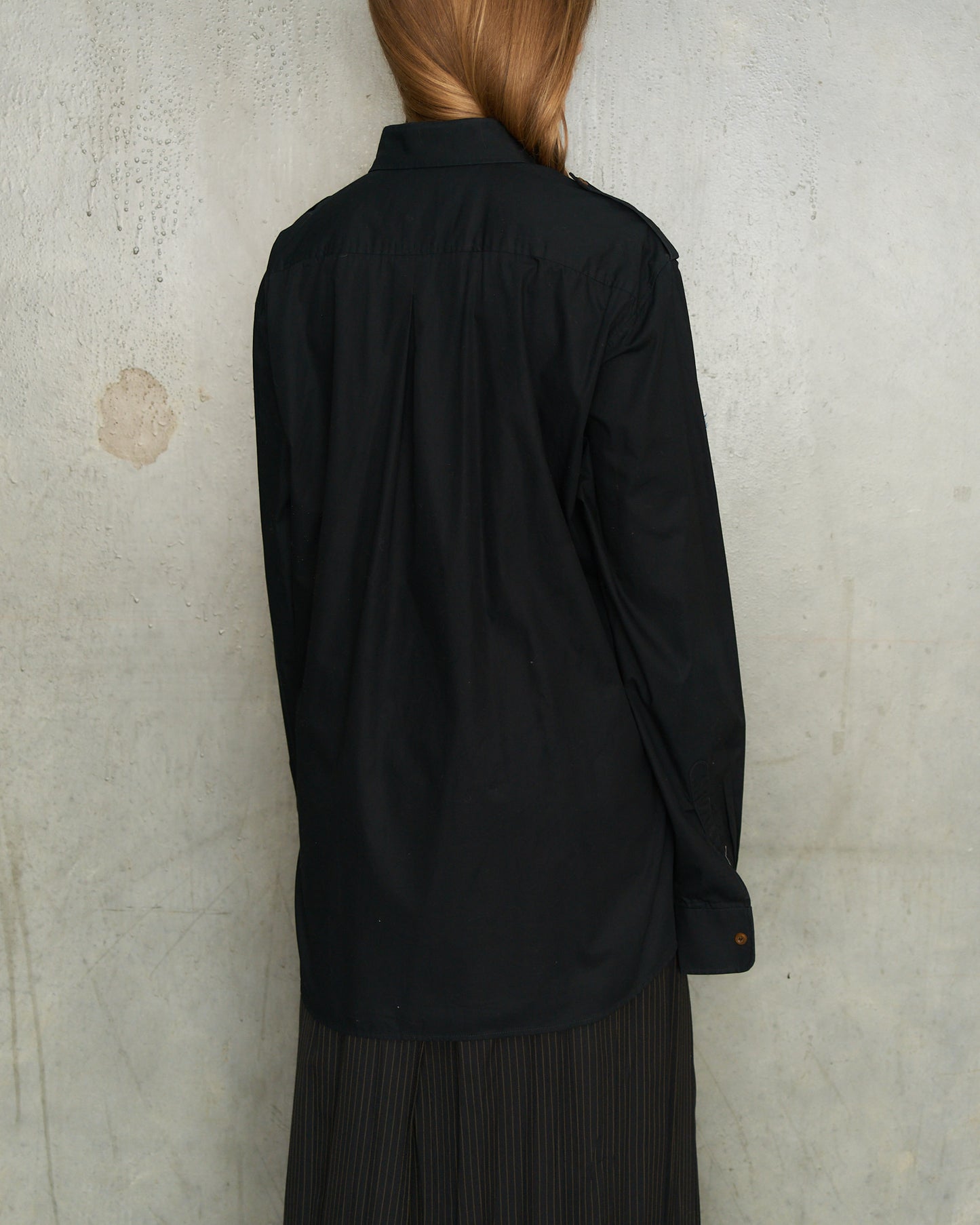 Vivienne Westwood Man Black Drawstring Shirt