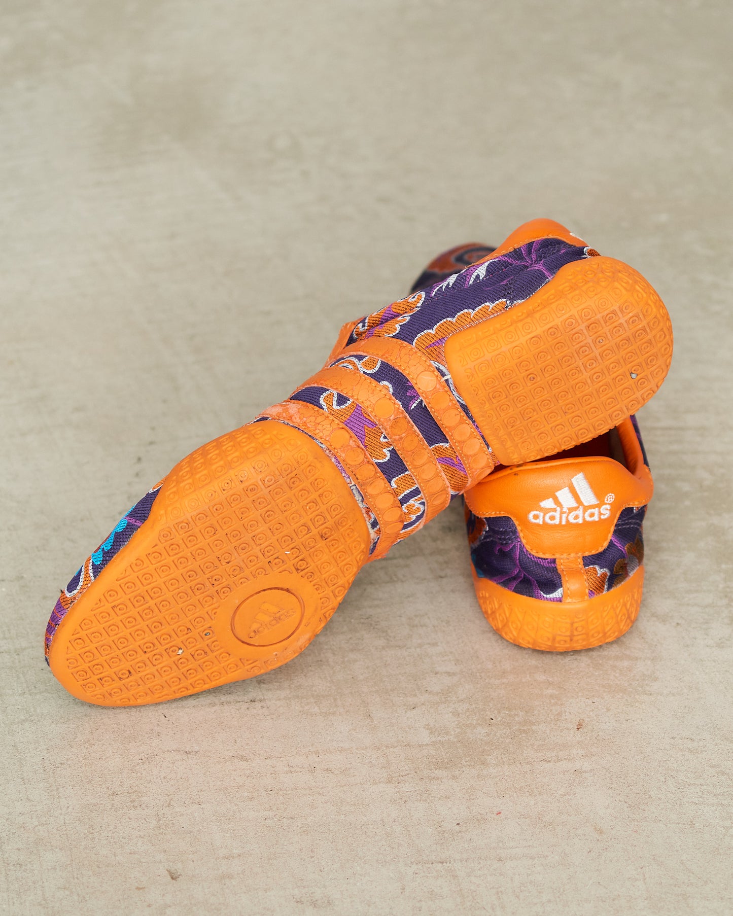 Yohji Yamamoto Adidas SS2002 Orange Kimono Sneakers