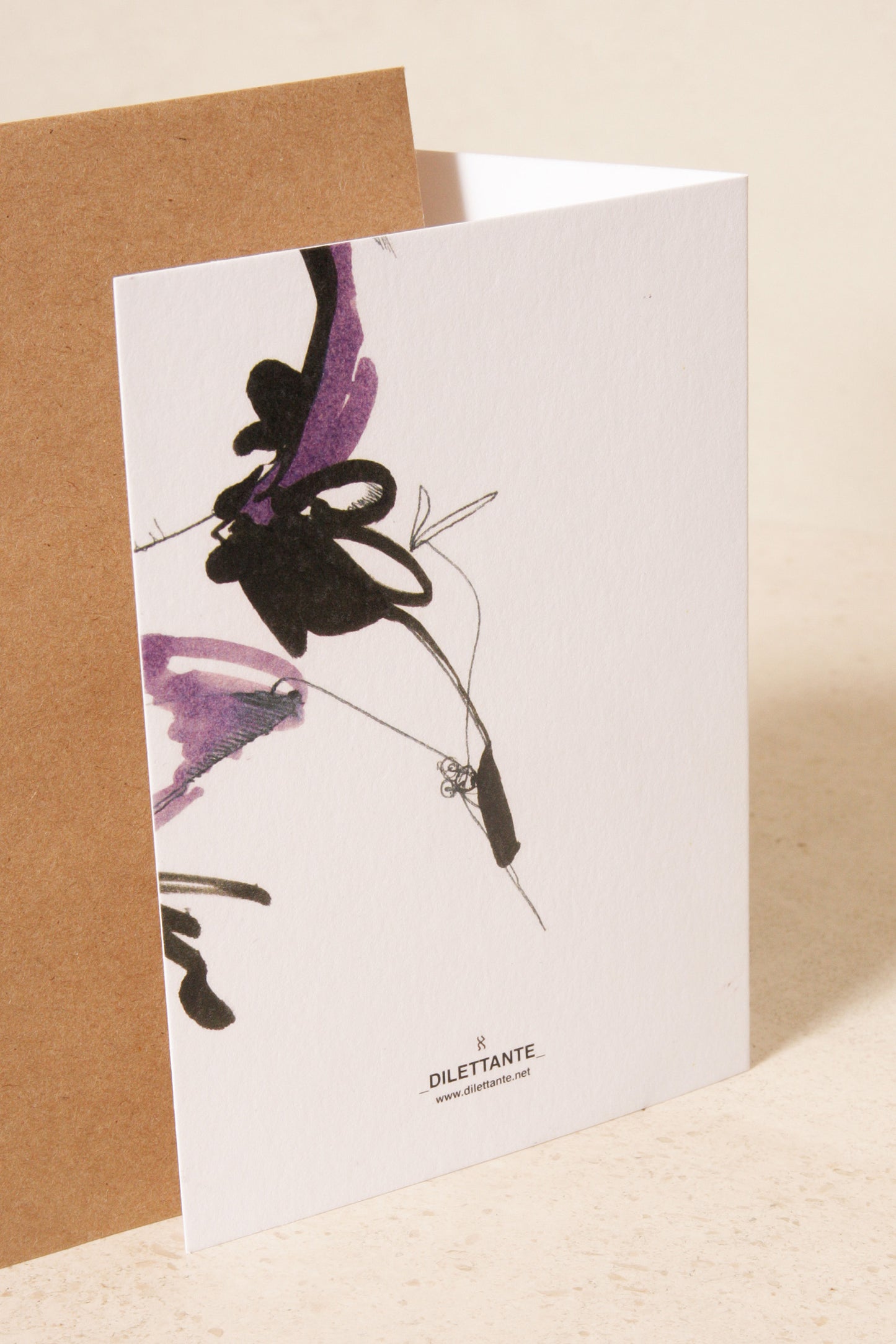 Nick FitzPatrick Greeting Card - Purple