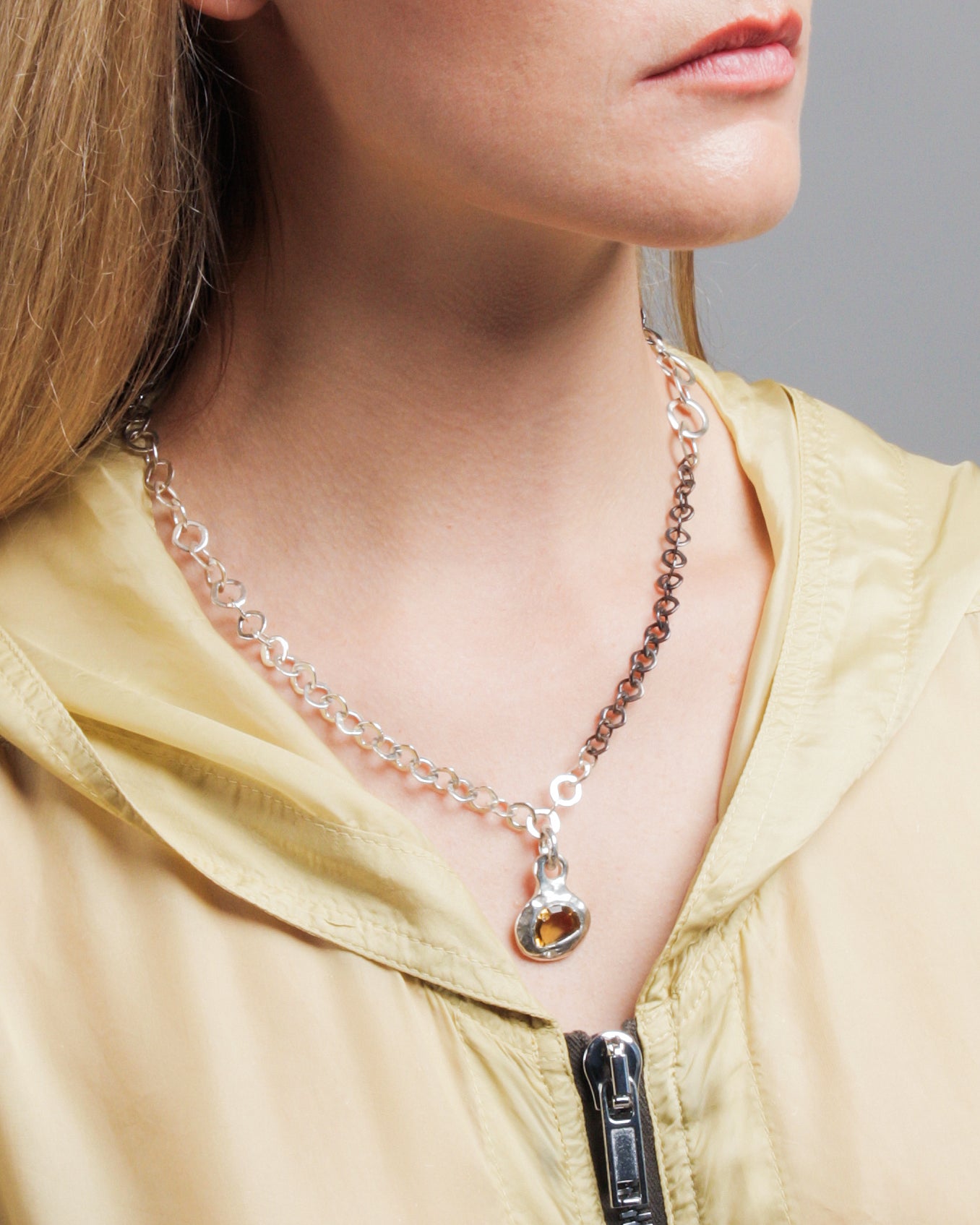 Pe Nhill Beer Quartz Necklace