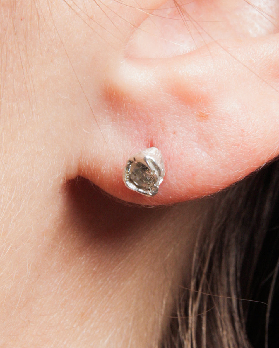 Bo Wita 8X8 Cut Diamond Earrings